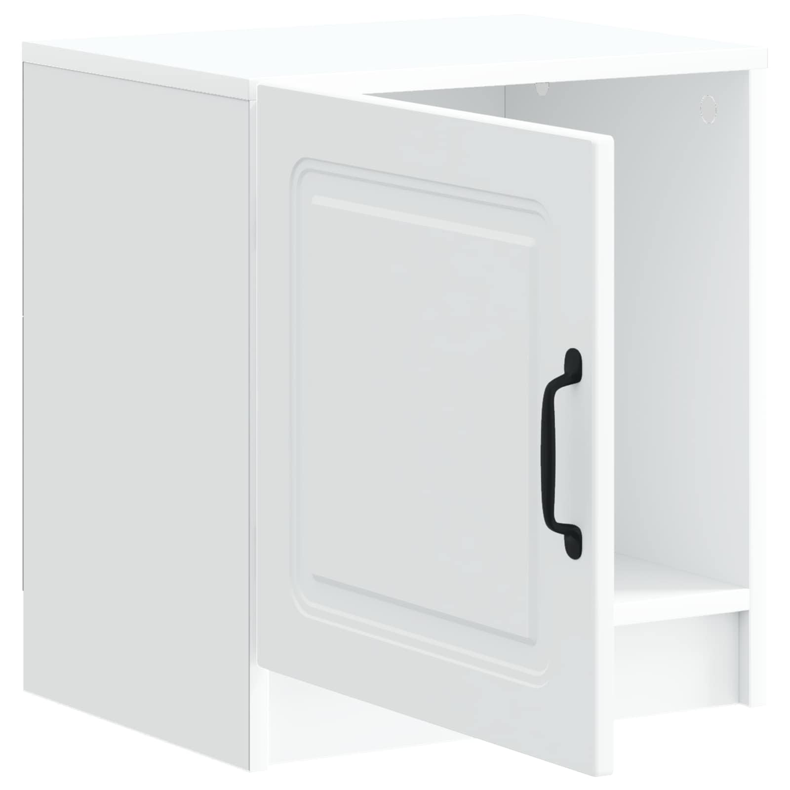 Noćni ormar 2 pcs Bijela 43 x 34,5 x 47 cm Konstruirano drvo