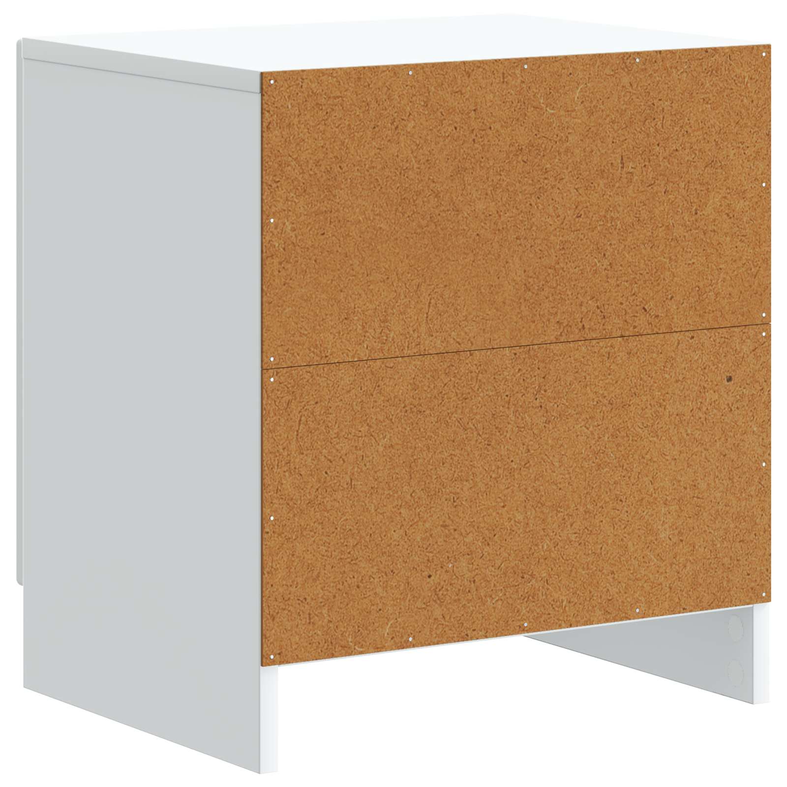 Noćni ormar 2 pcs Bijela 43 x 34,5 x 47 cm Konstruirano drvo