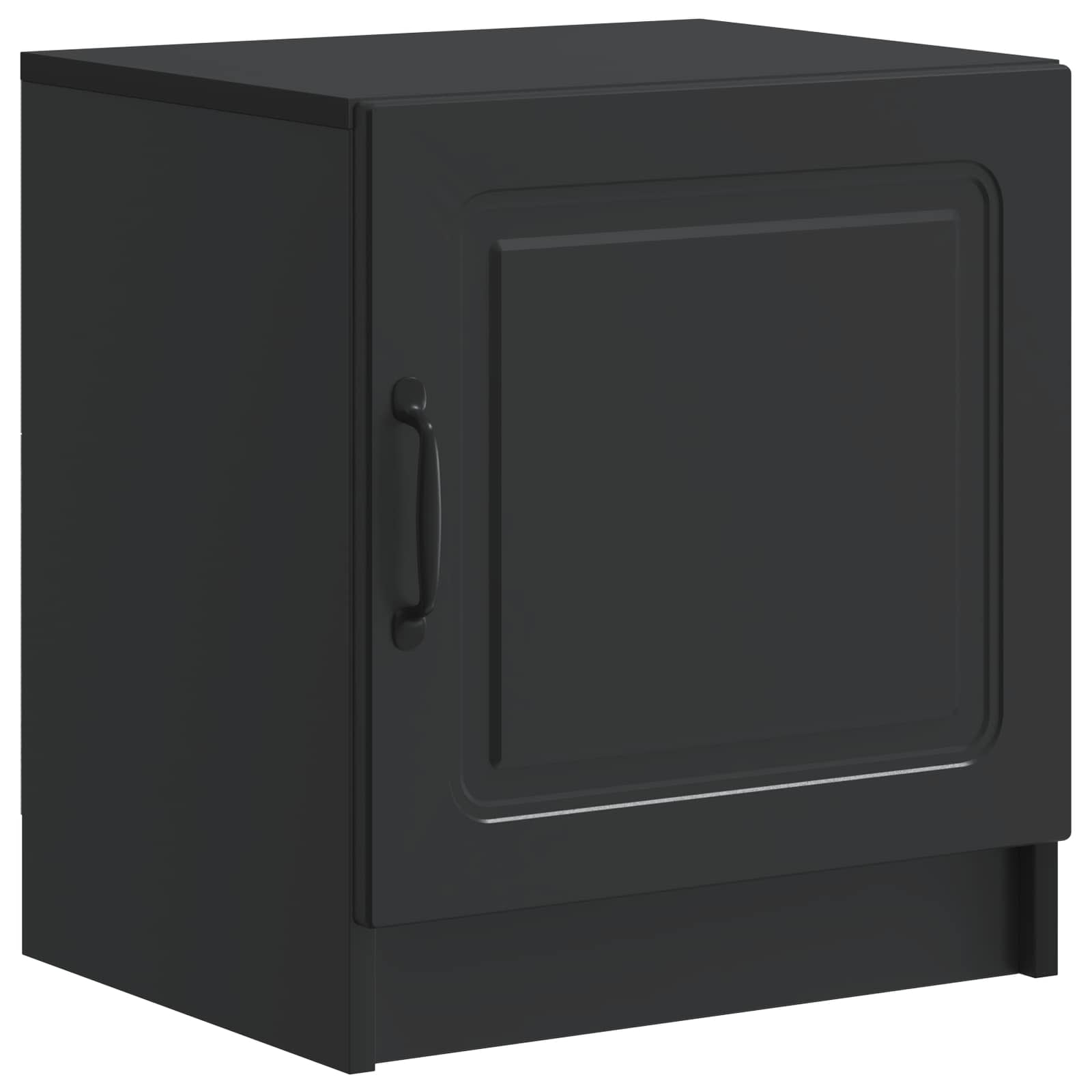 Noćni ormar Crna 43 x 34,5 x 47 cm Konstruirano drvo