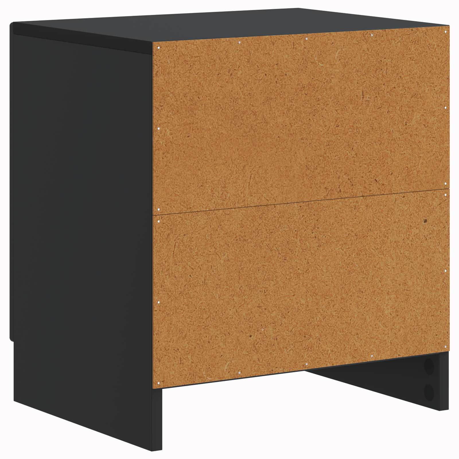 Noćni ormar Crna 43 x 34,5 x 47 cm Konstruirano drvo