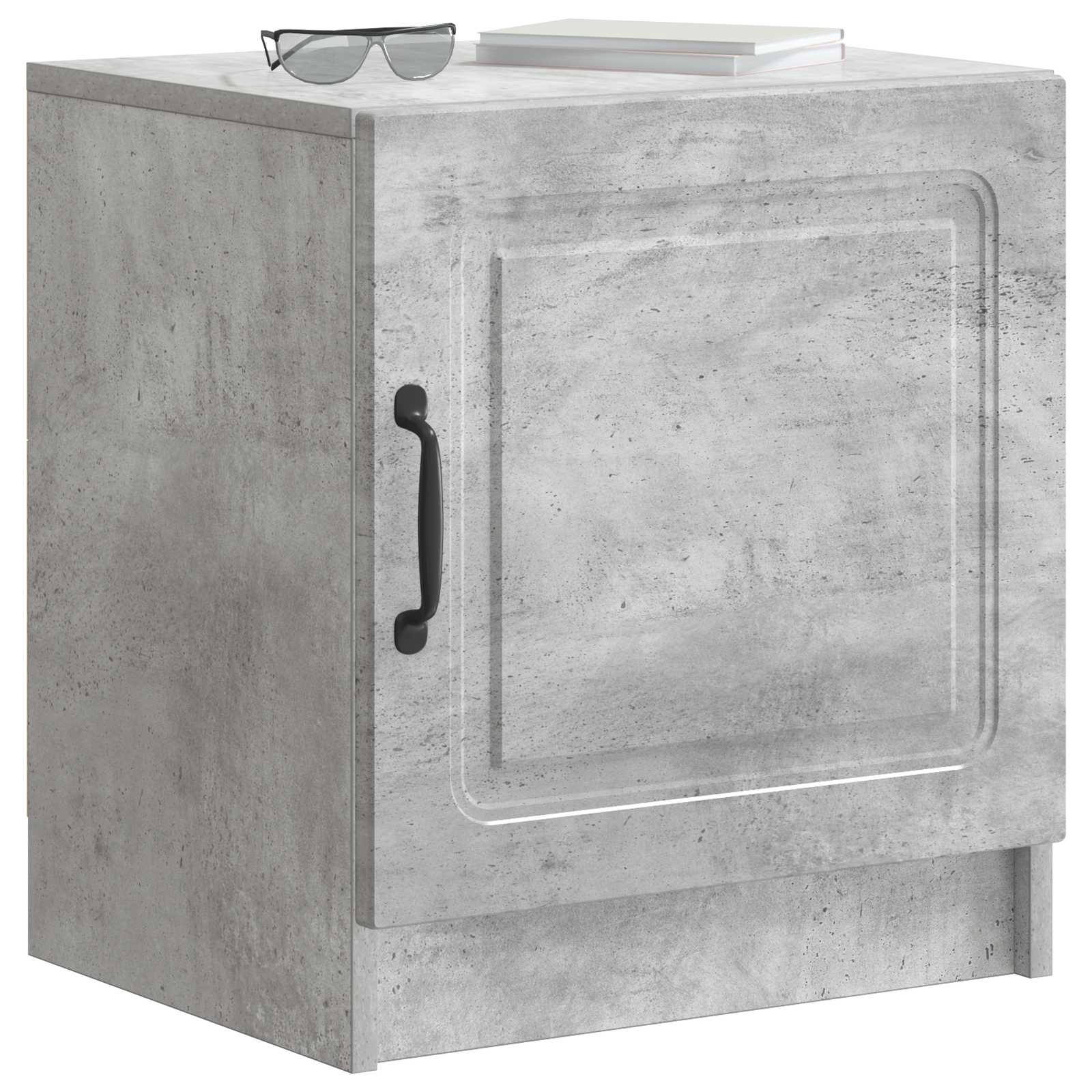 Noćni ormar 2 pcs Betonska siva 43 x 34,5 x 47 cm