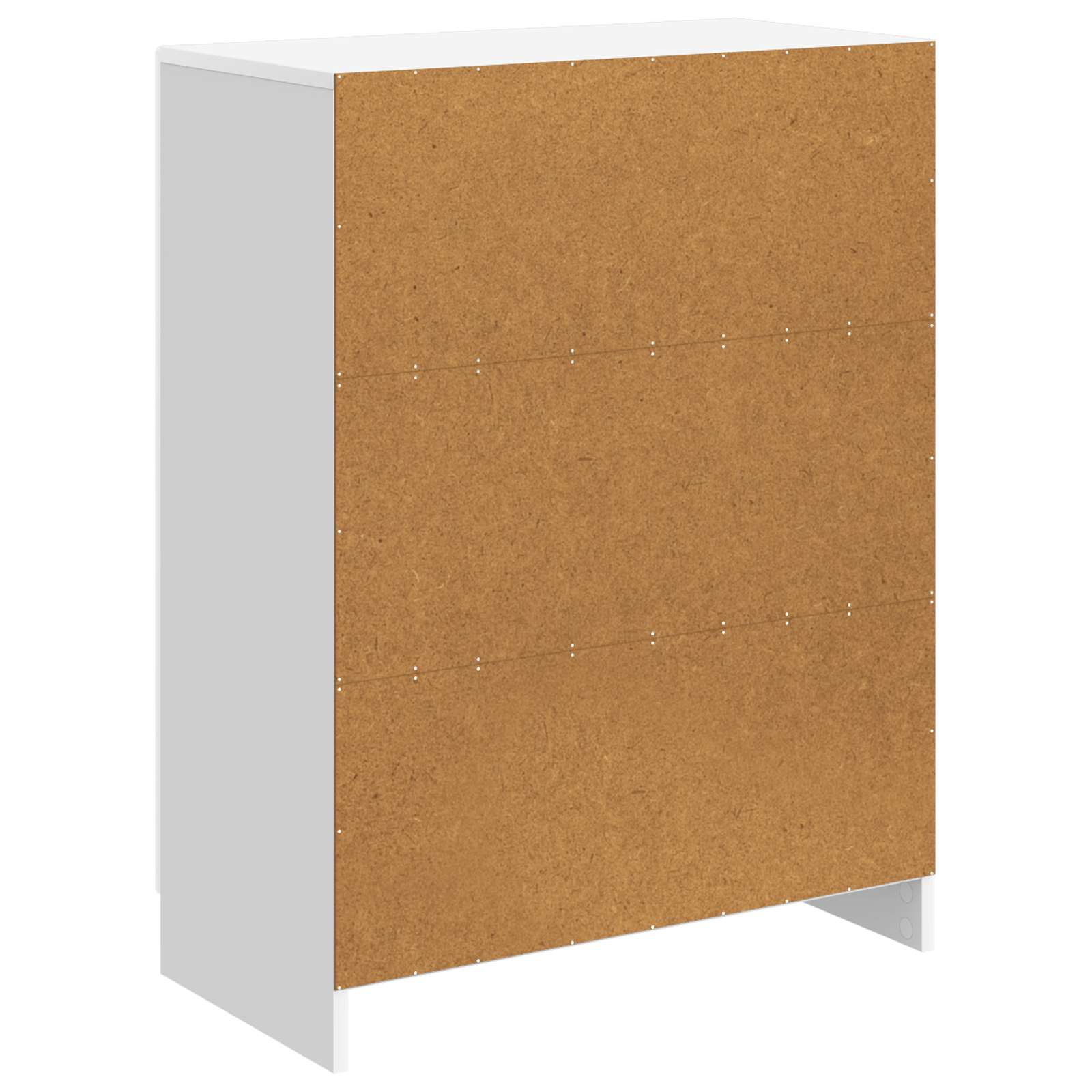 Kreveta Bijela visokog sjaja 66 x 34,5 x 87 cm