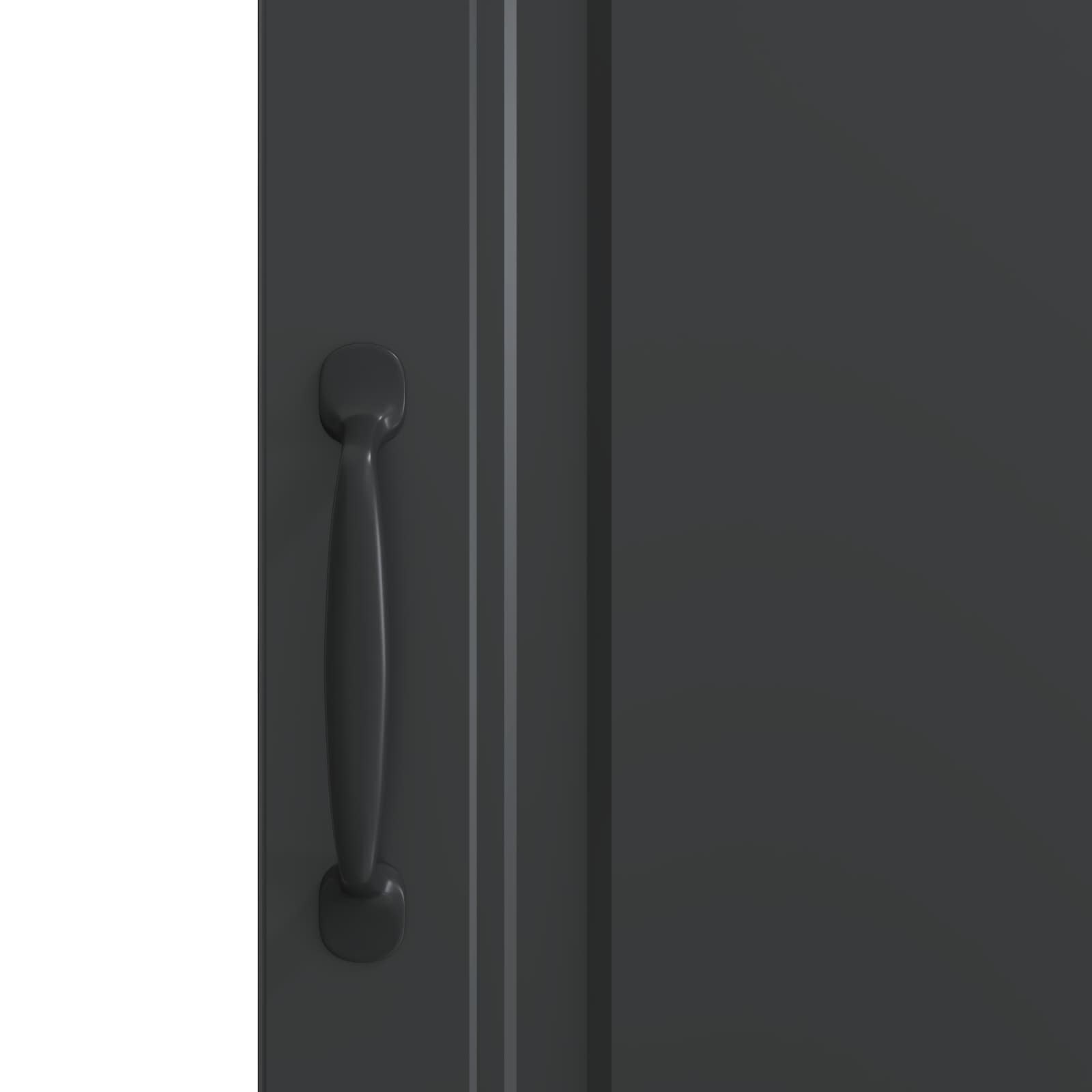 Kreveta Crna 33 x 34,5 x 87 cm Konstruirano drvo