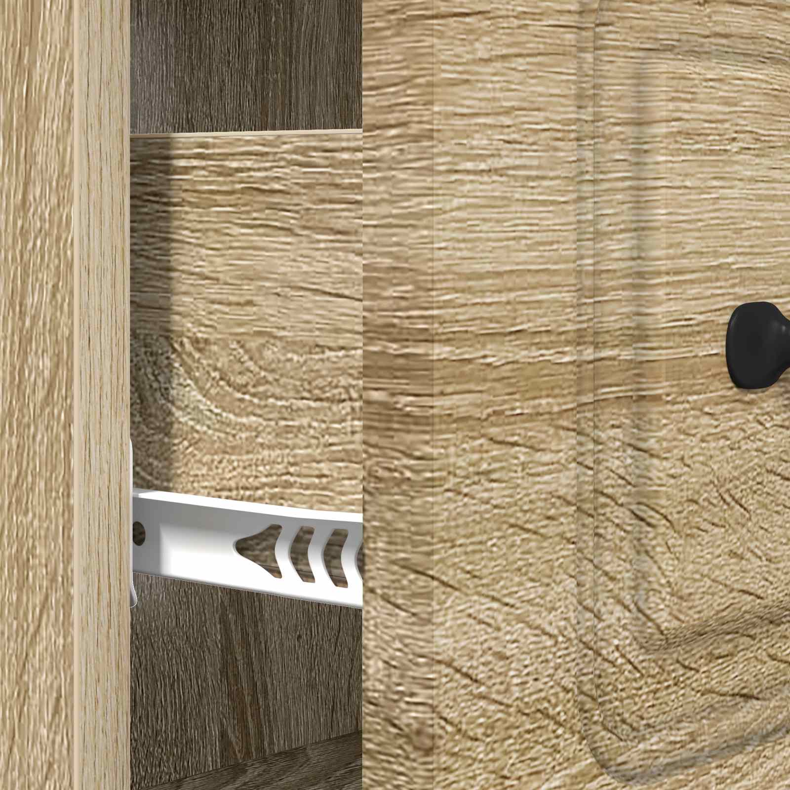 Ormar s ladicama Hrast sonoma 66 x 34,5 x 87 cm