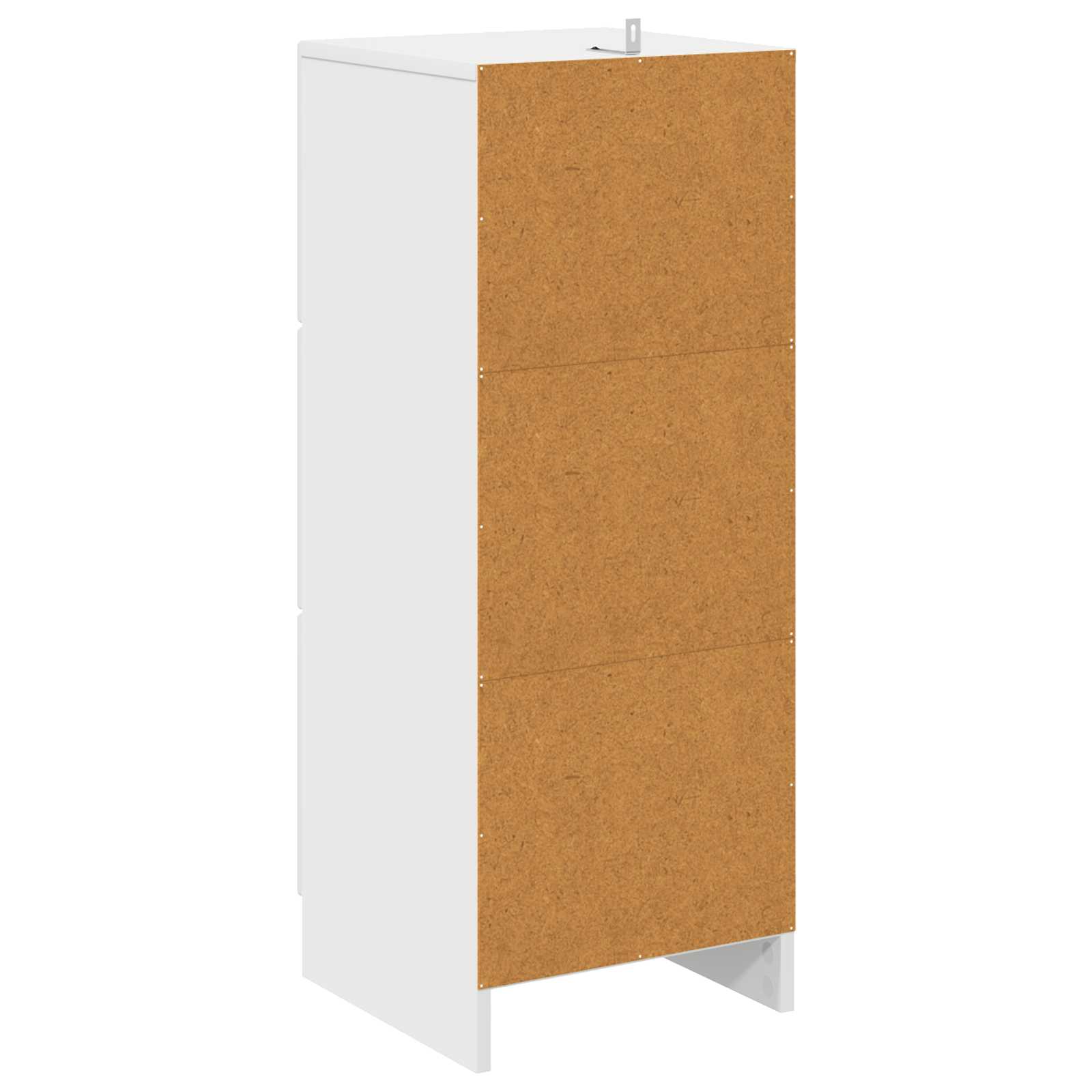 Ormar s ladicama Bijela visokog sjaja 33 x 34,5 x 87 cm