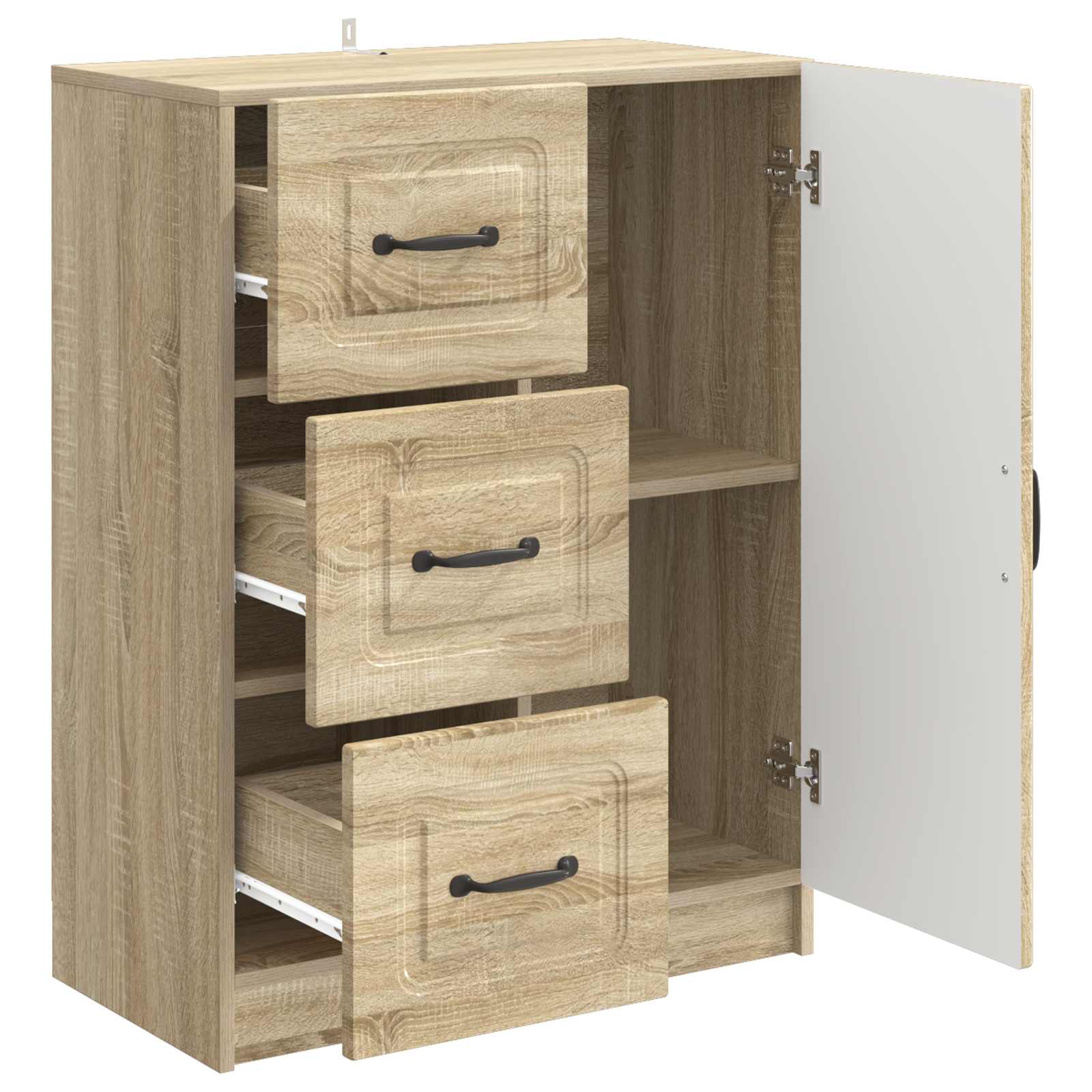 Kreveta Hrast sonoma 66 x 34,5 x 87 cm Konstruirano drvo