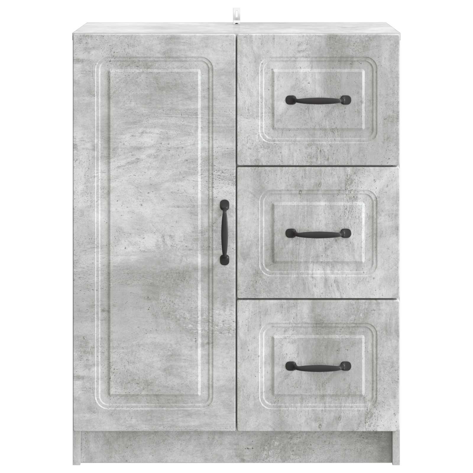 Kreveta Betonska siva 66 x 34,5 x 87 cm Konstruirano drvo