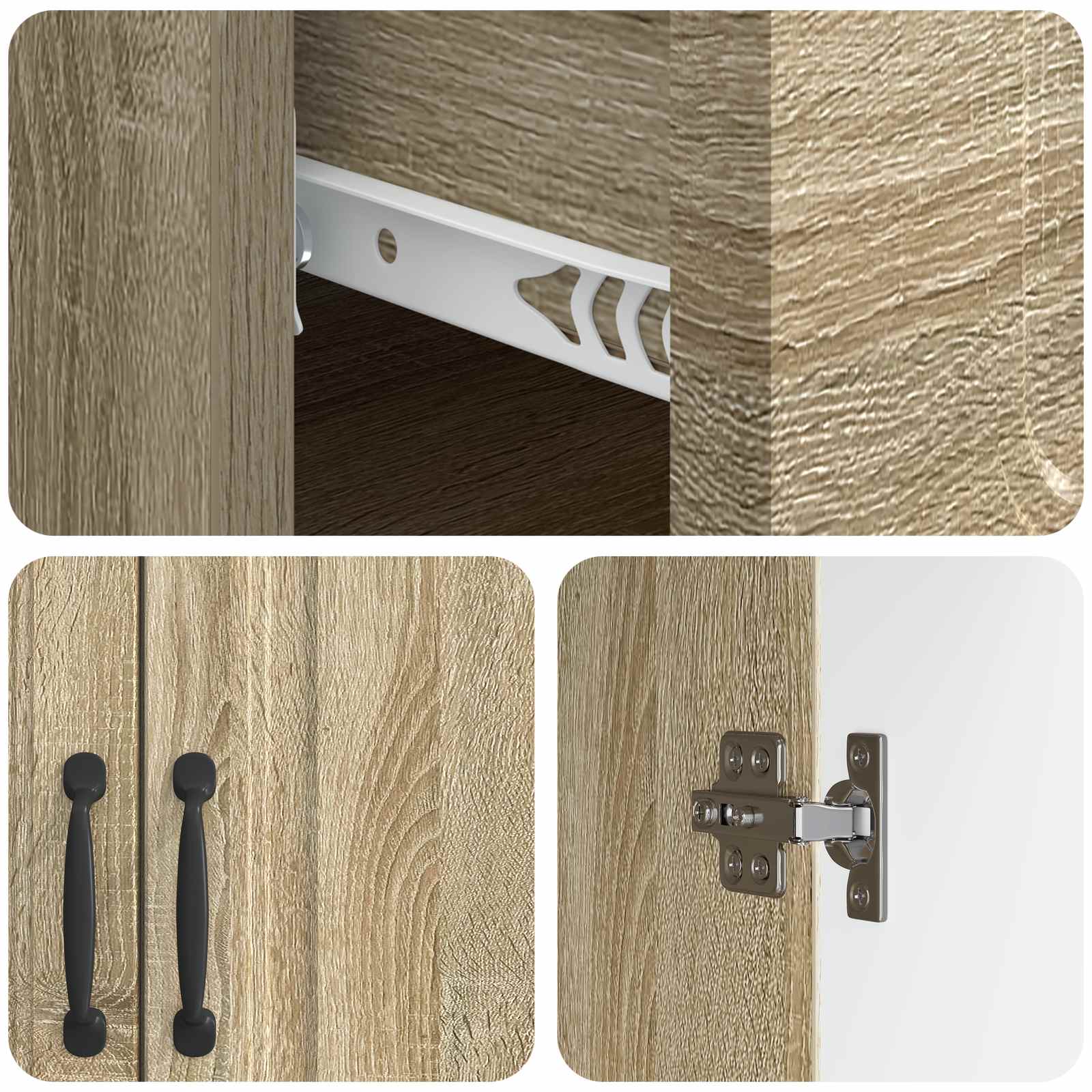 Kreveta Hrast sonoma 66 x 34,5 x 87 cm Konstruirano drvo