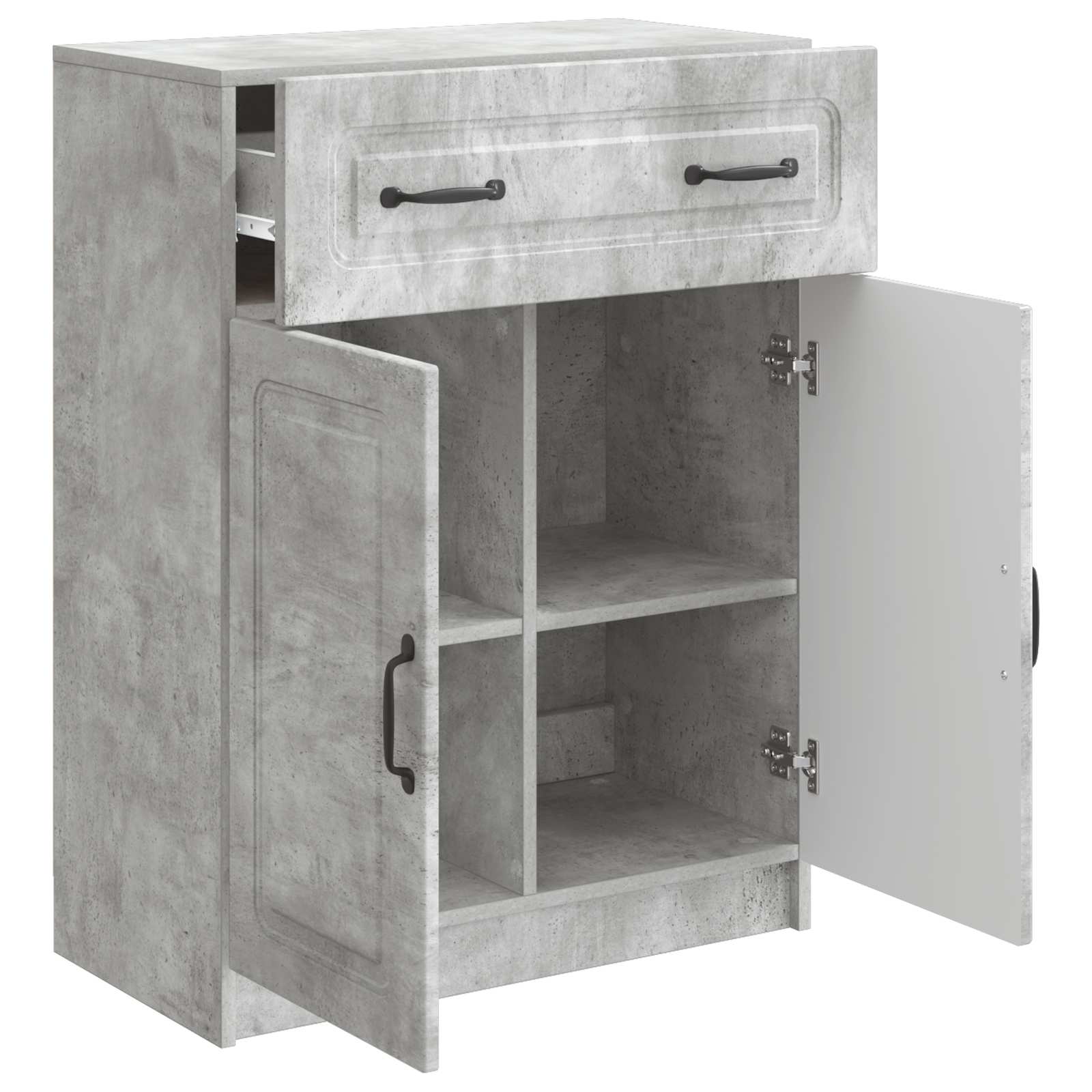 Kreveta Betonska siva 66 x 34,5 x 87 cm Konstruirano drvo