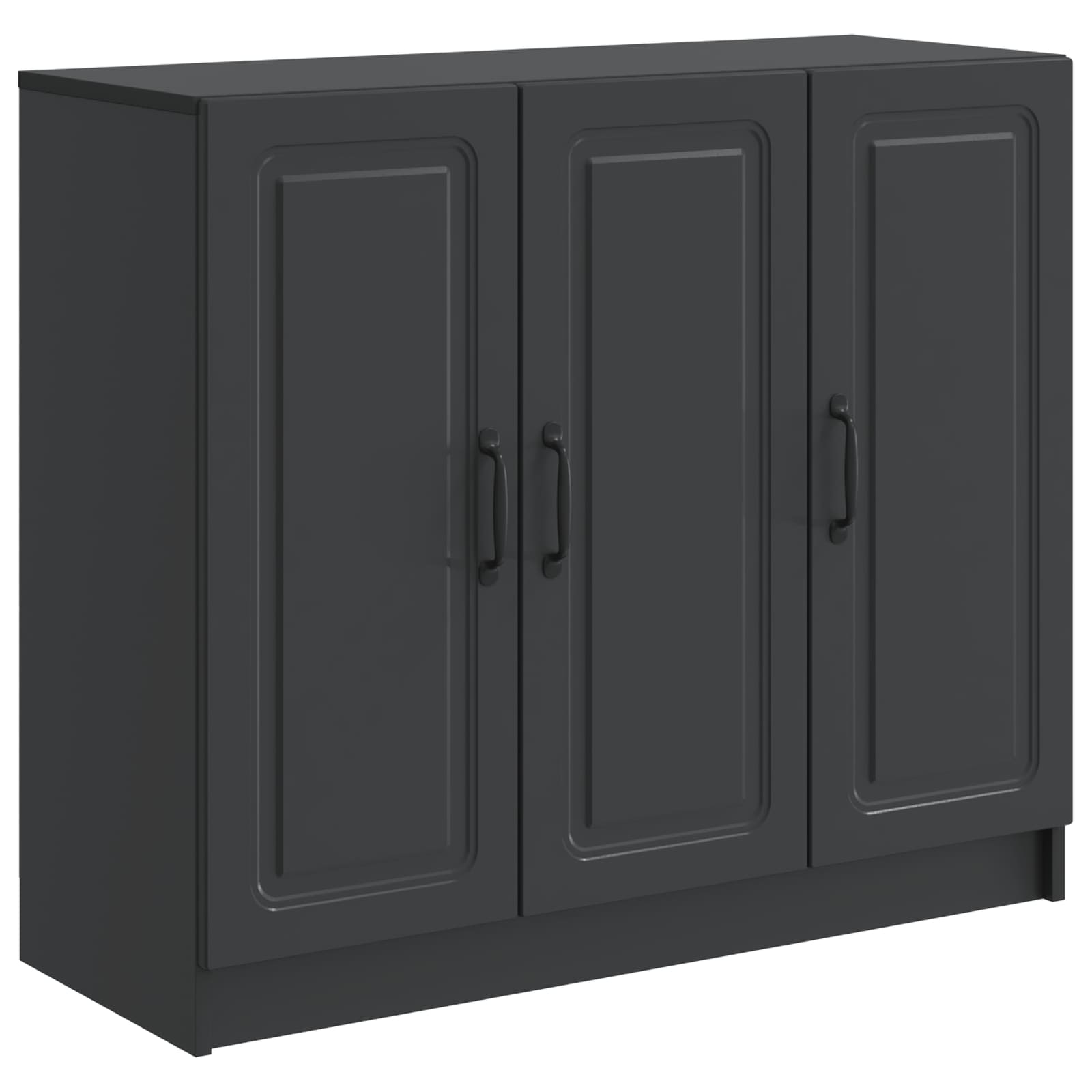 Kreveta Crna 89 x 34,5 x 77 cm Konstruirano drvo