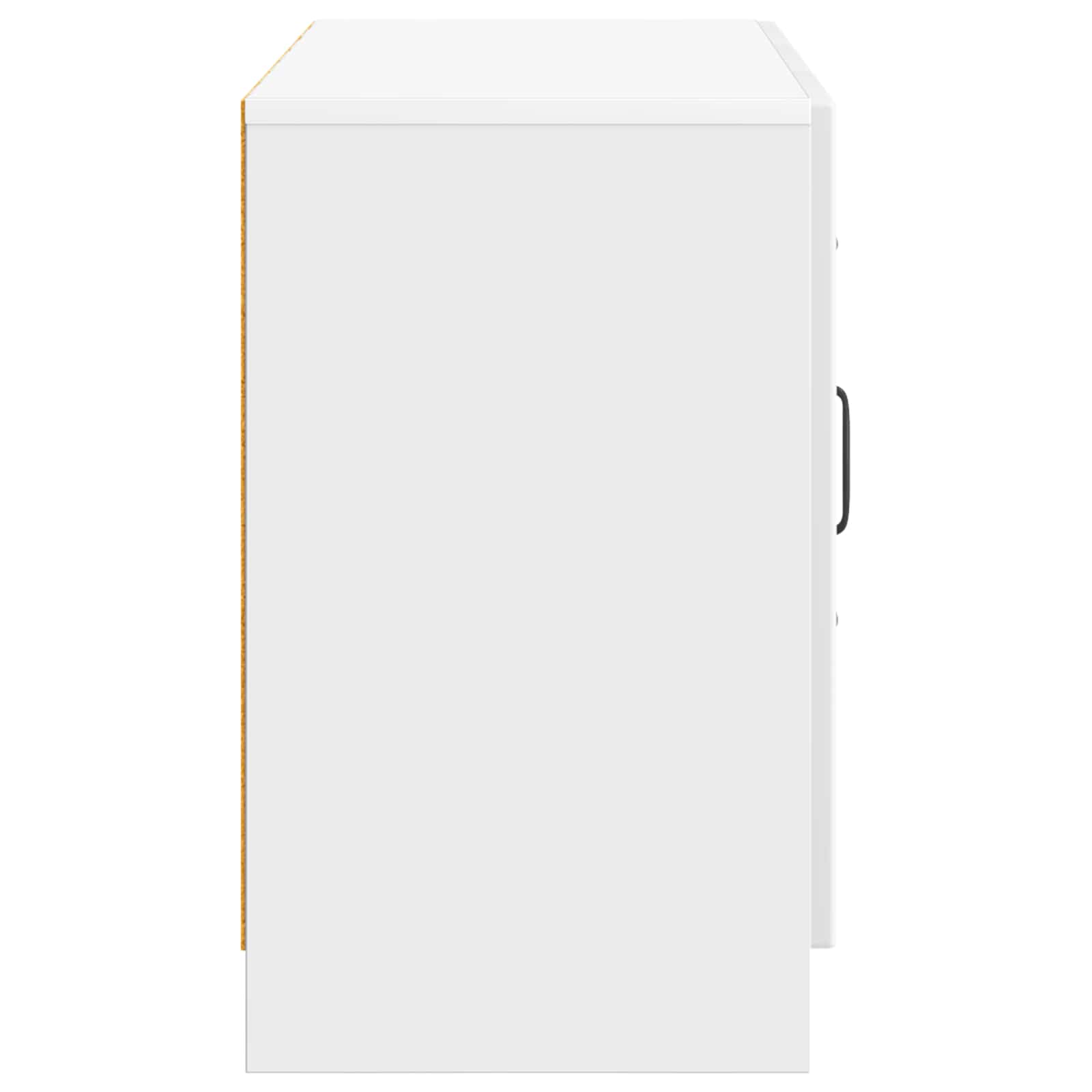 Kreveta s ladicama Bijela visokog sjaja 89 x 34,5 x 57 cm