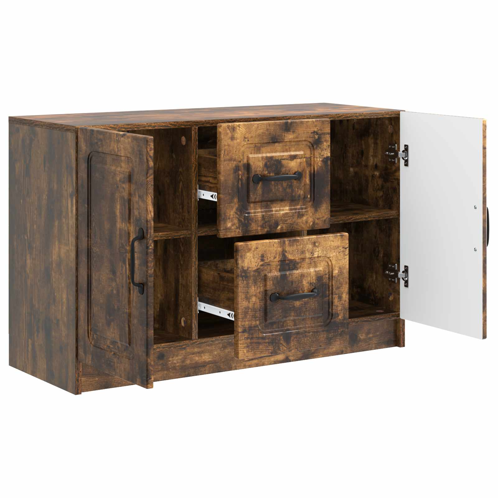 Kreveta Dimljeni hrast 89 x 34,5 x 57 cm Konstruirano drvo