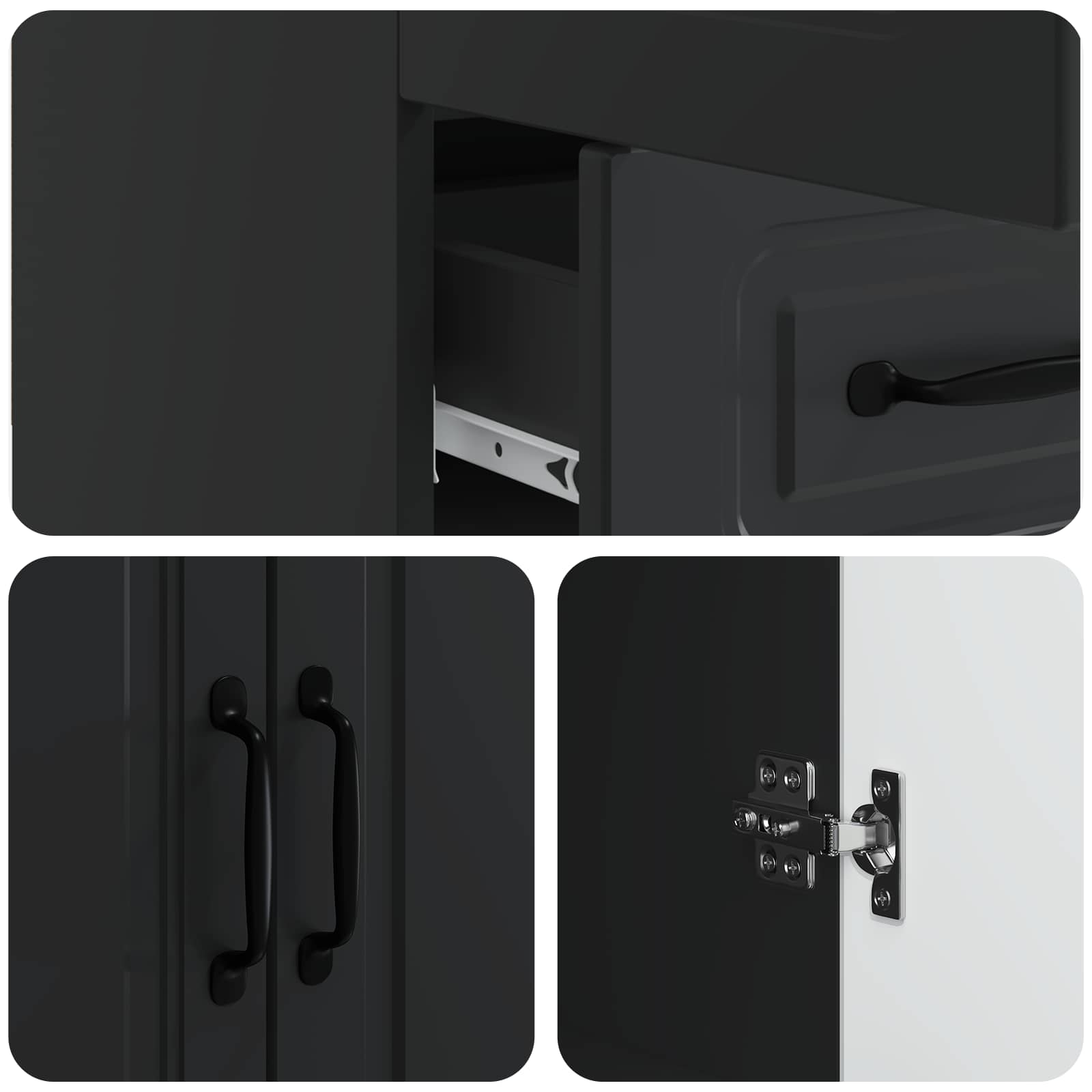 Kreveta s ladicama Crna 66 x 34,5 x 92 cm Konstruirano drvo