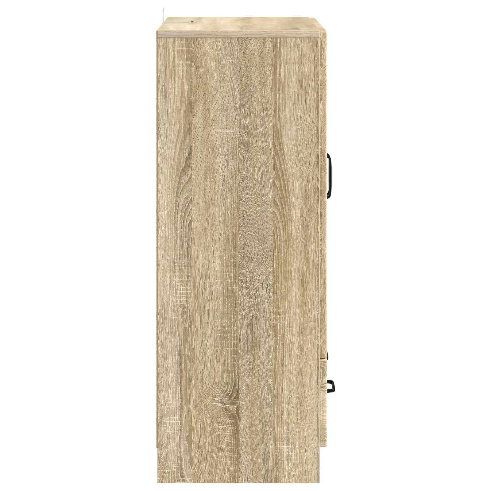 Kreveta Hrast sonoma 66 x 34,5 x 92 cm Konstruirano drvo