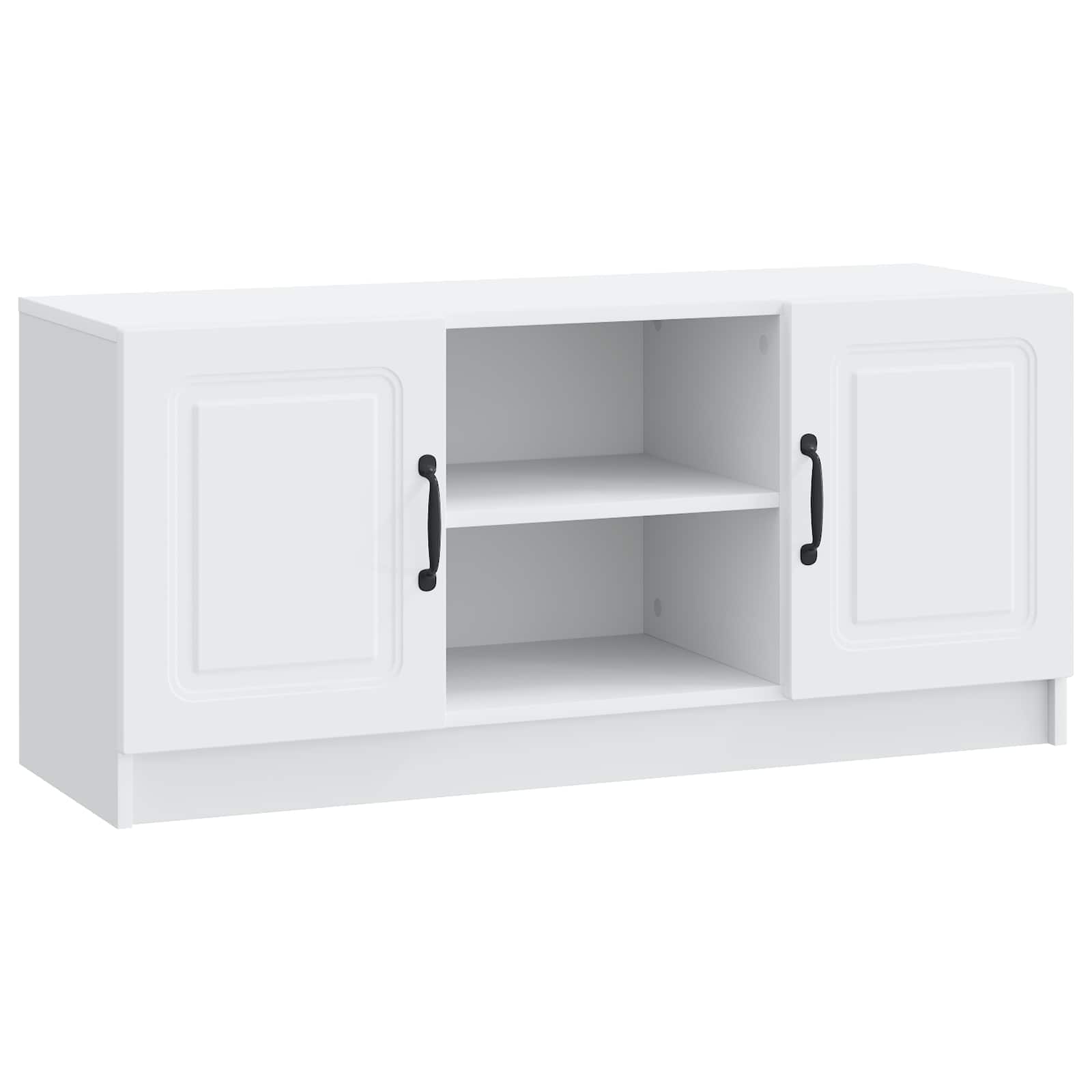 TV ormar Bijela 102 x 34,5 x 47 cm Konstruirano drvo