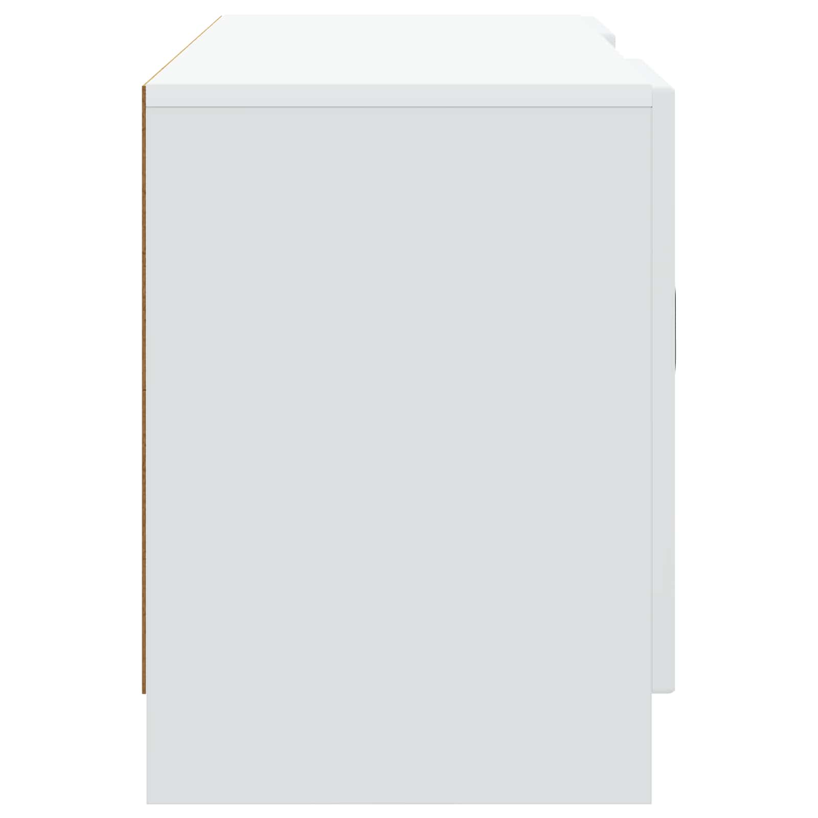 TV ormar Bijela 102 x 34,5 x 47 cm Konstruirano drvo