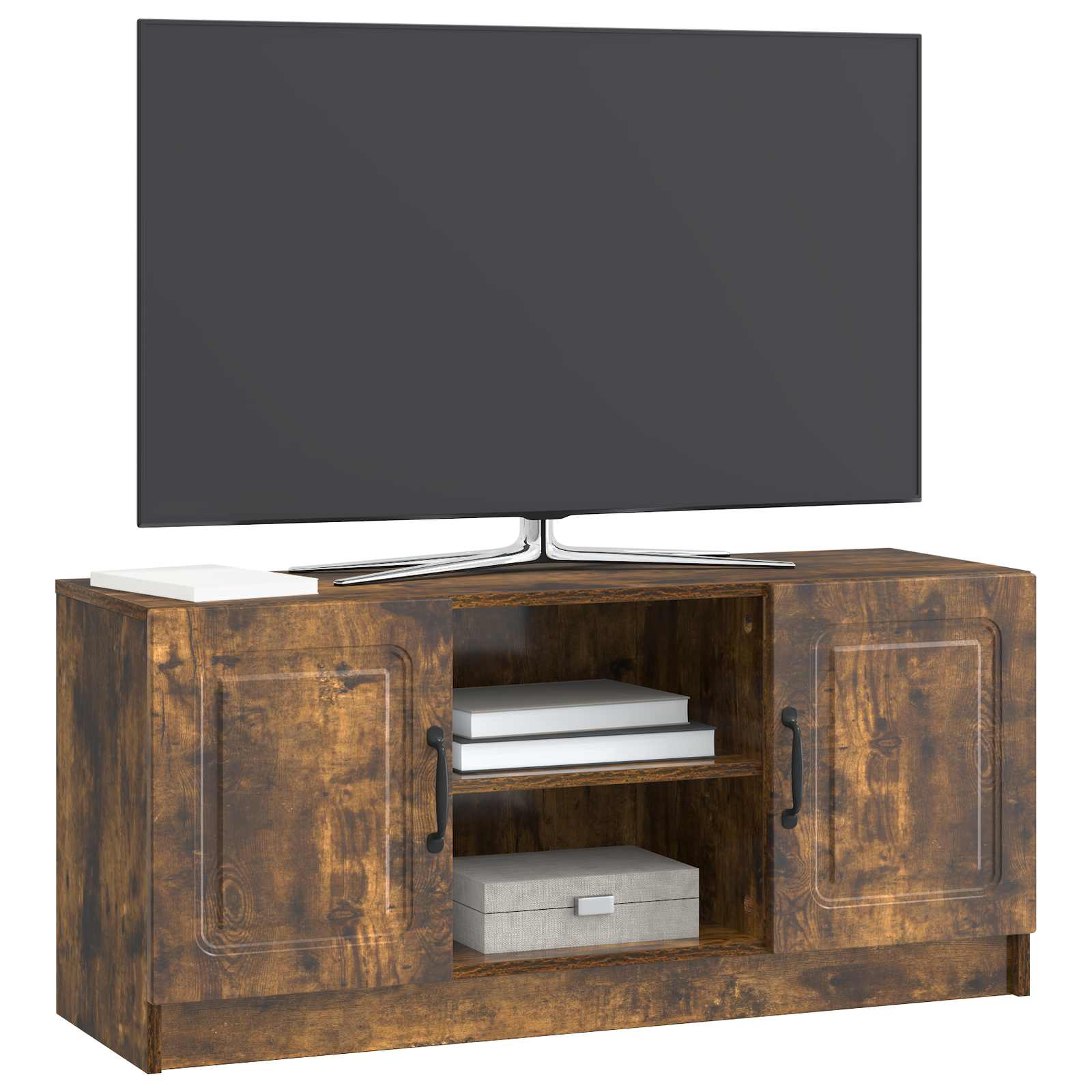 TV ormar Dimljeni hrast 102 x 34,5 x 47 cm Konstruirano drvo