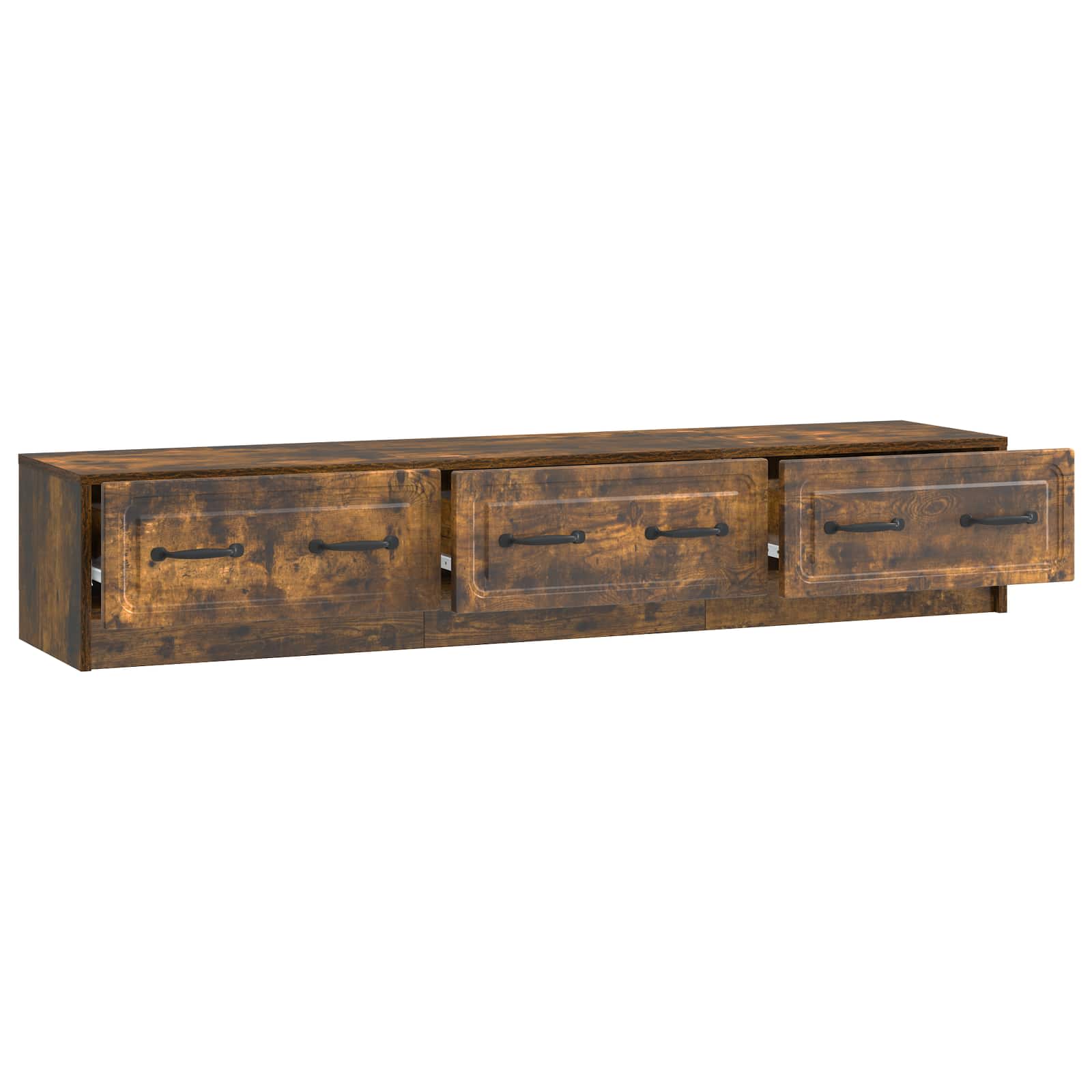 TV ormar Dimljeni hrast 147 x 34,5 x 27 cm Konstruirano drvo