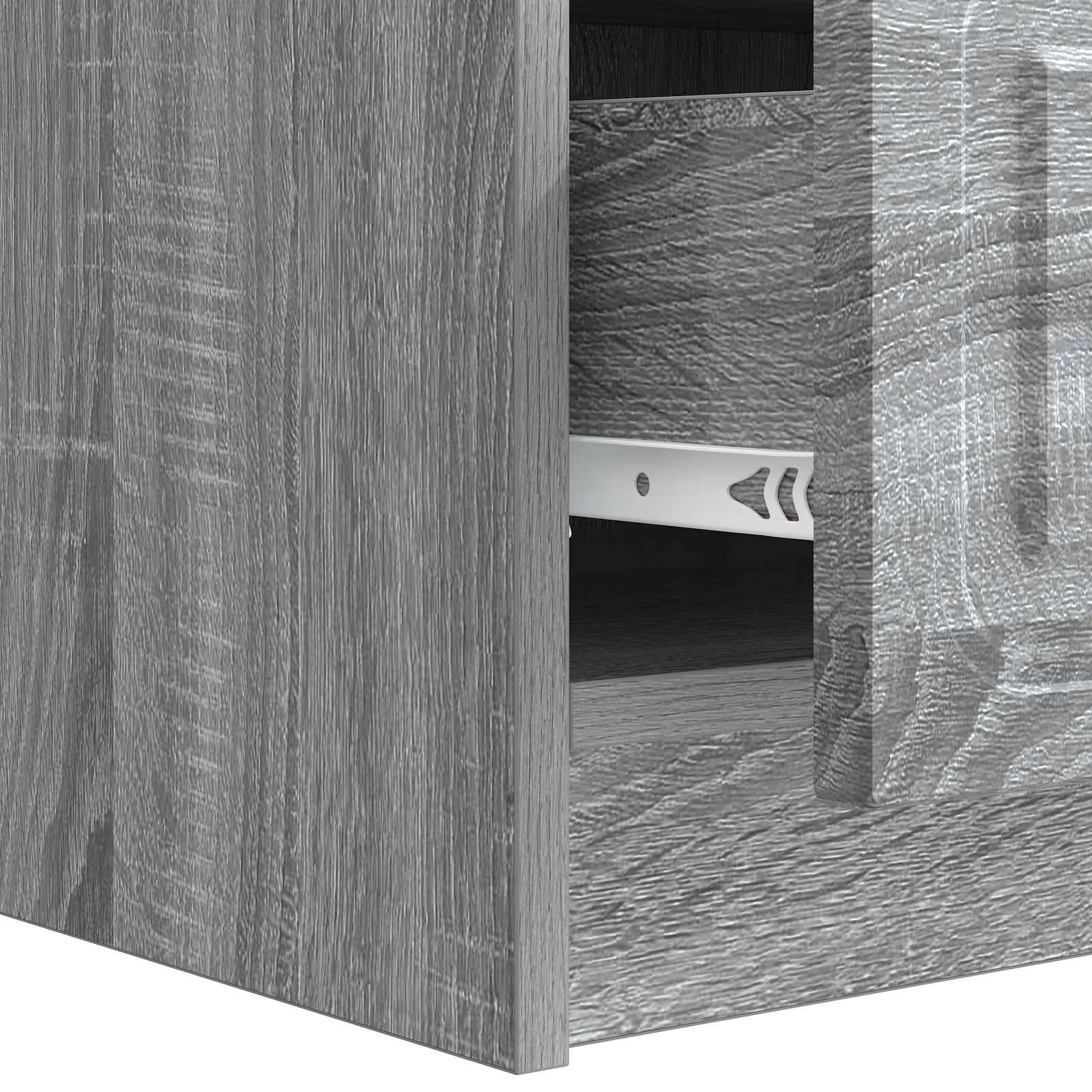 TV ormar Siva sonoma 147 x 34,5 x 27 cm Konstruirano drvo