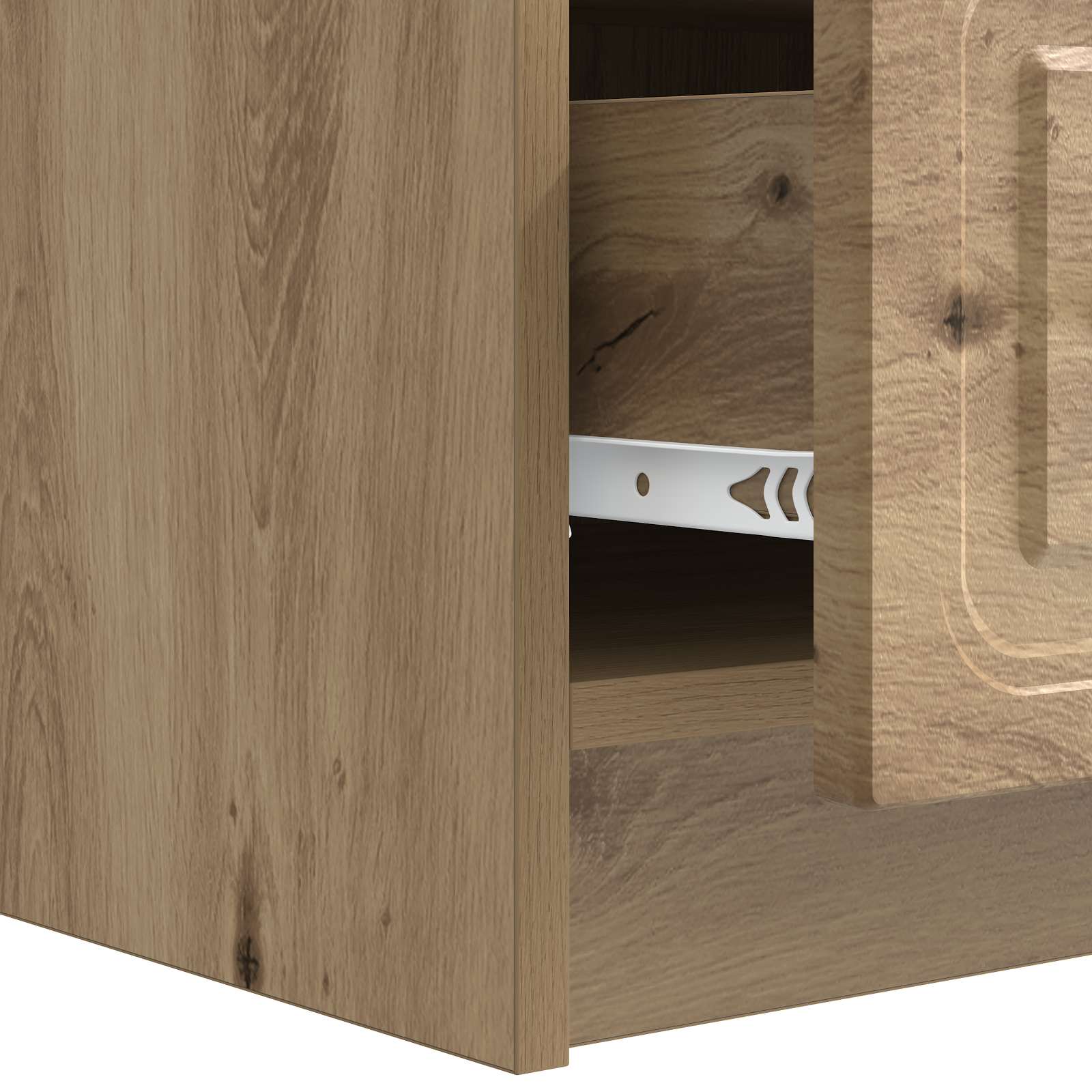 TV ormar Hrast artisan 147 x 34,5 x 27 cm Konstruirano drvo