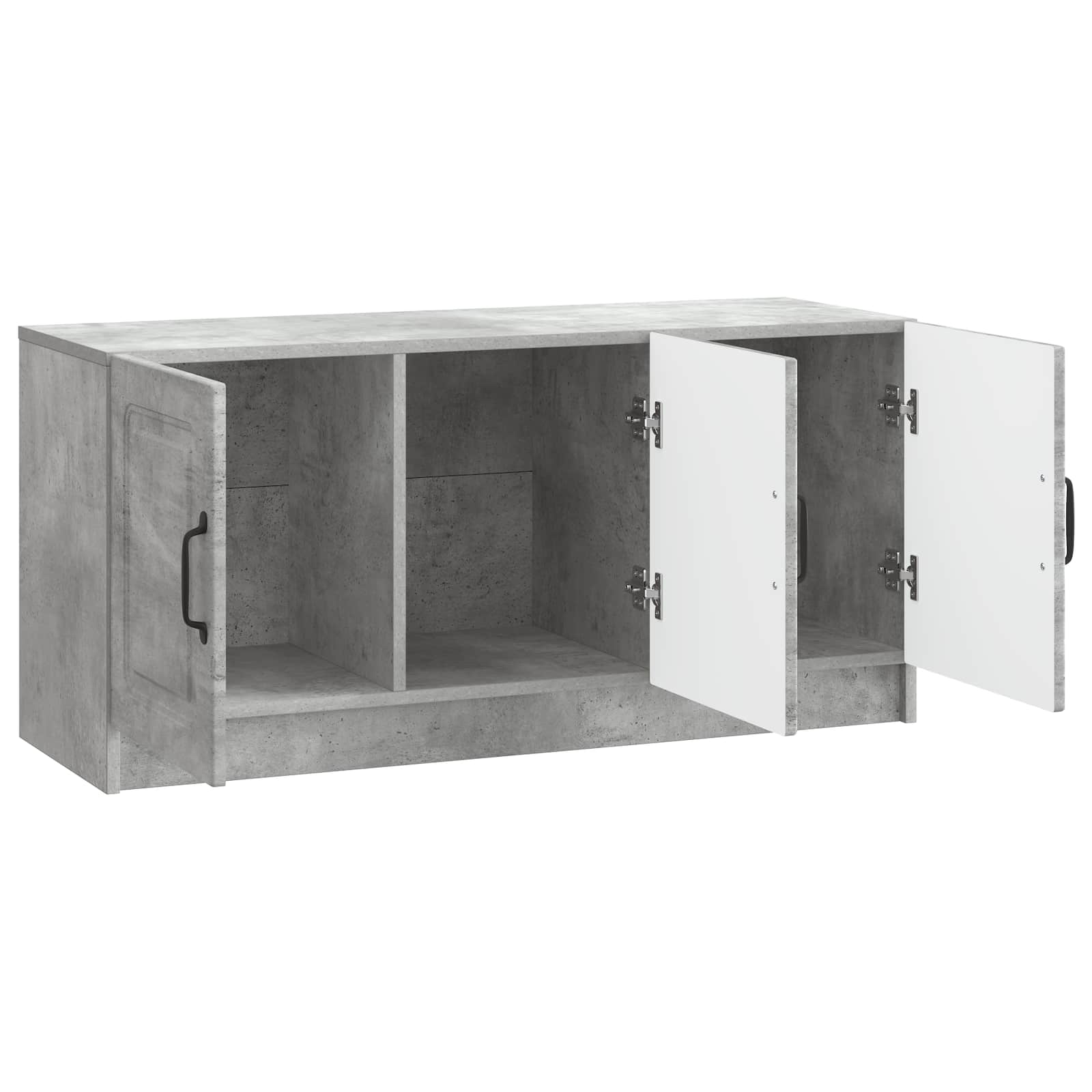 TV ormar Betonska siva 99 x 34,5 x 47 cm Konstruirano drvo