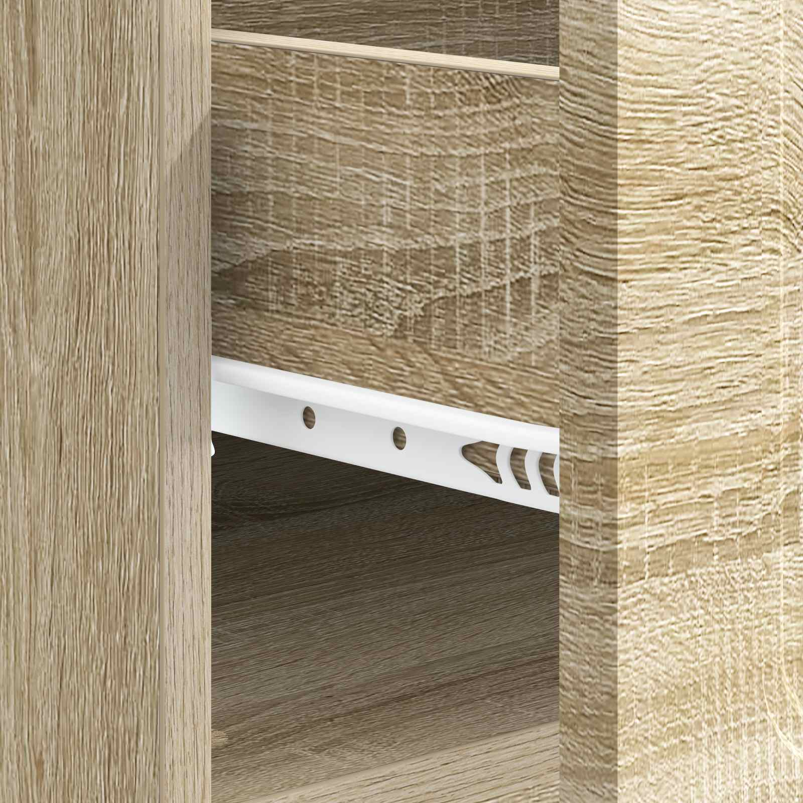 Kava Stol Hrast sonoma 49 x 50 x 37 cm Konstruirano drvo