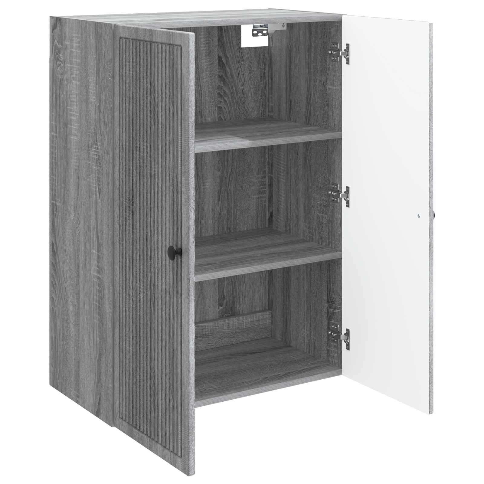 Ormar za montažu na zid Siva Sonoma 66 x 34,5 x 90 cm