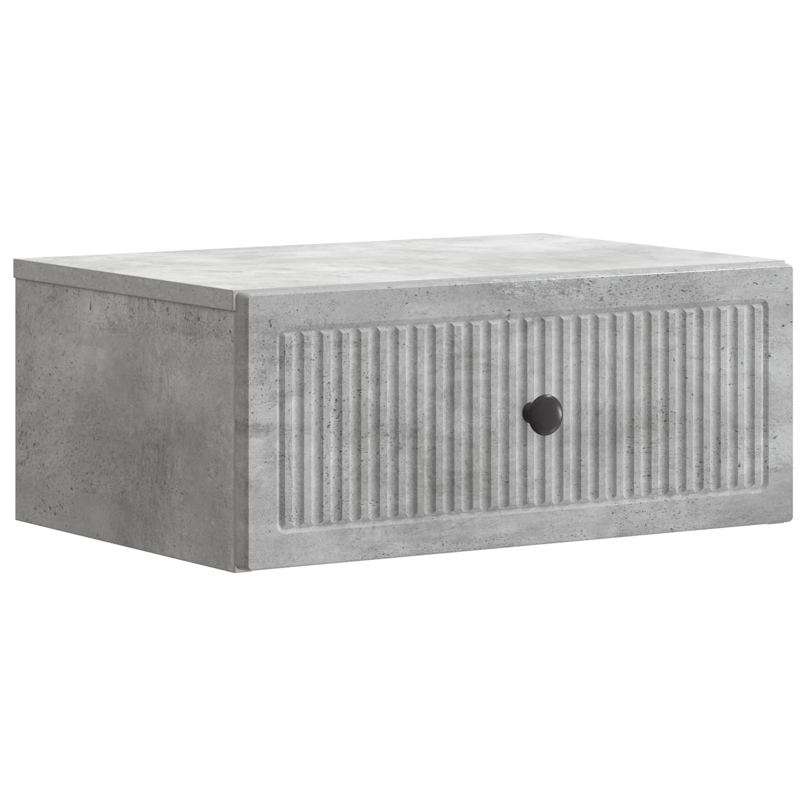 Noćni ormar s ladicama 2 pcs Betonska siva 49 x 34,5 x 20 cm