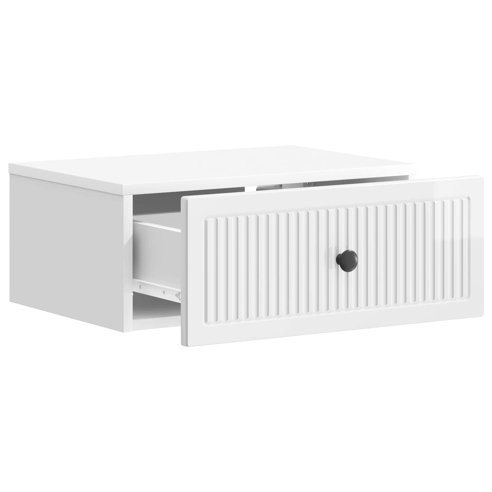 Noćni ormar 2 pcs Bijela visokog sjaja 49 x 34,5 x 20 cm