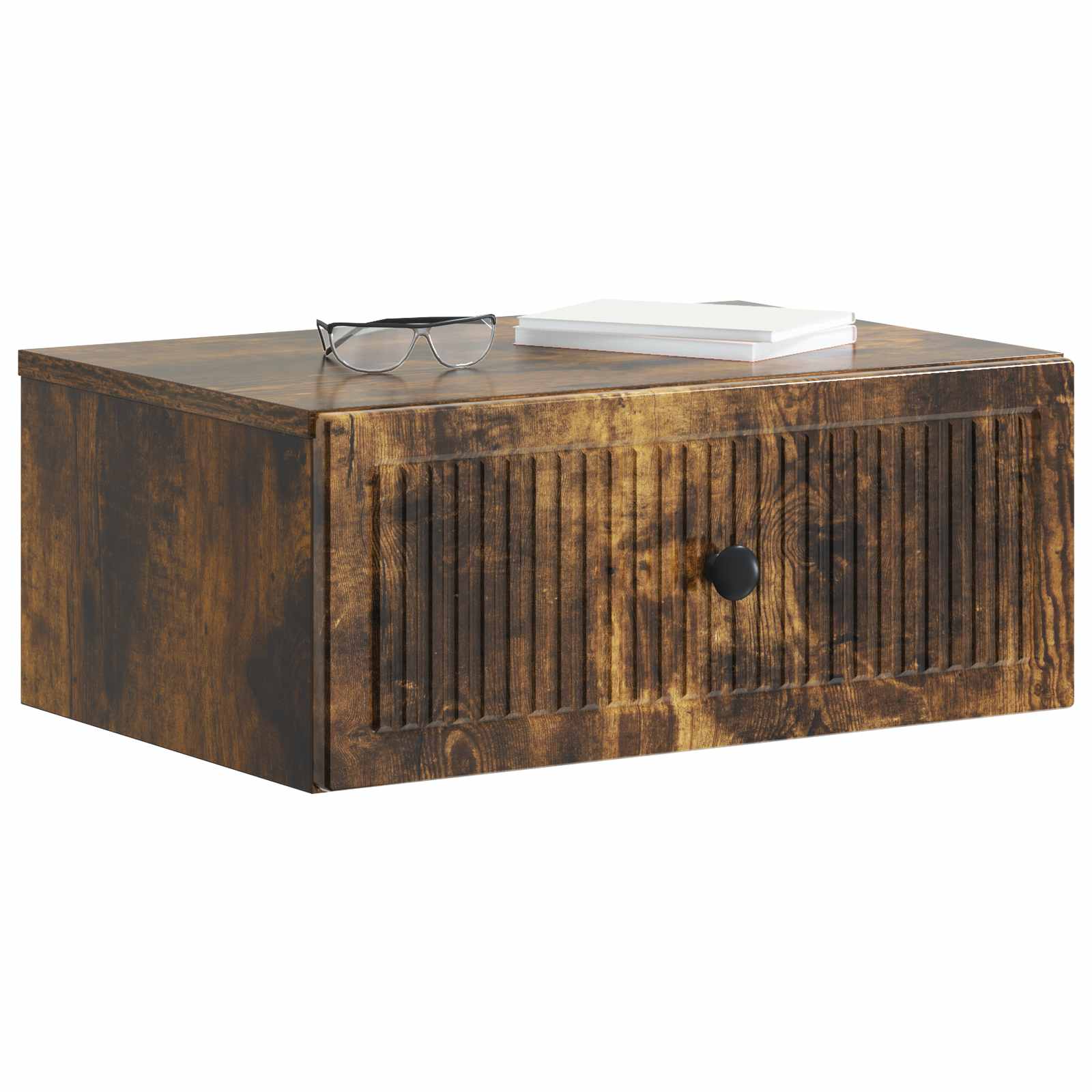 Noćni ormar s ladicama 2 pcs Dimljeni hrast 49 x 34,5 x 20 cm