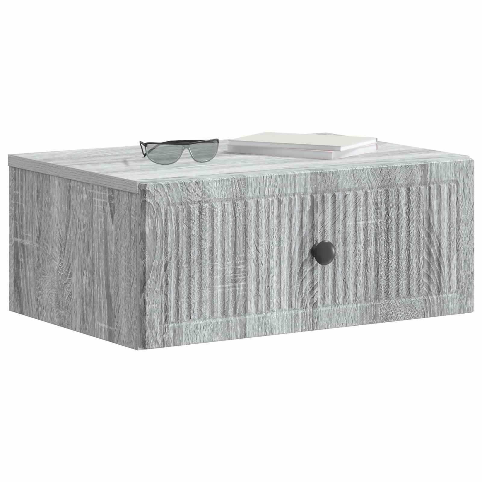 Noćni ormar Siva sonoma 49 x 34,5 x 20 cm Konstruirano drvo