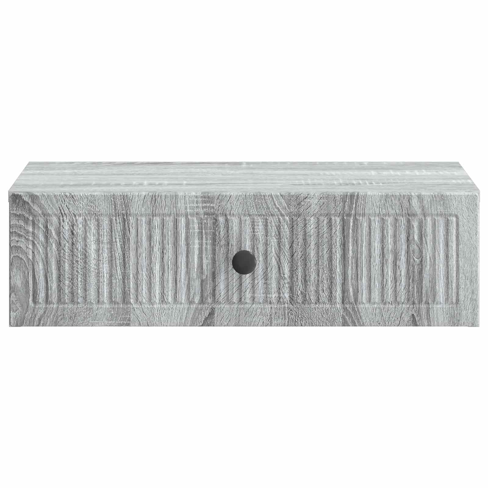Stolna montirana na zid Siva sonoma 59 x 34,5 x 17 cm