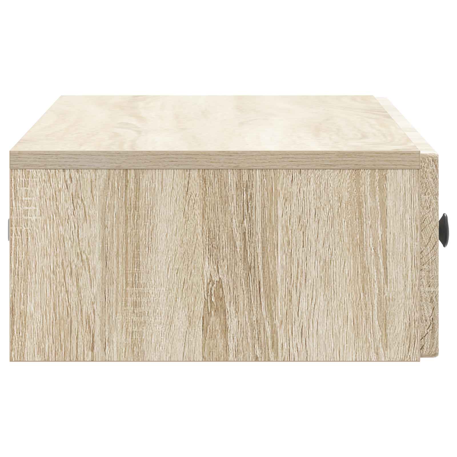 Stolna montirana na zid Hrast sonoma 87,5 x 34,5 x 17 cm