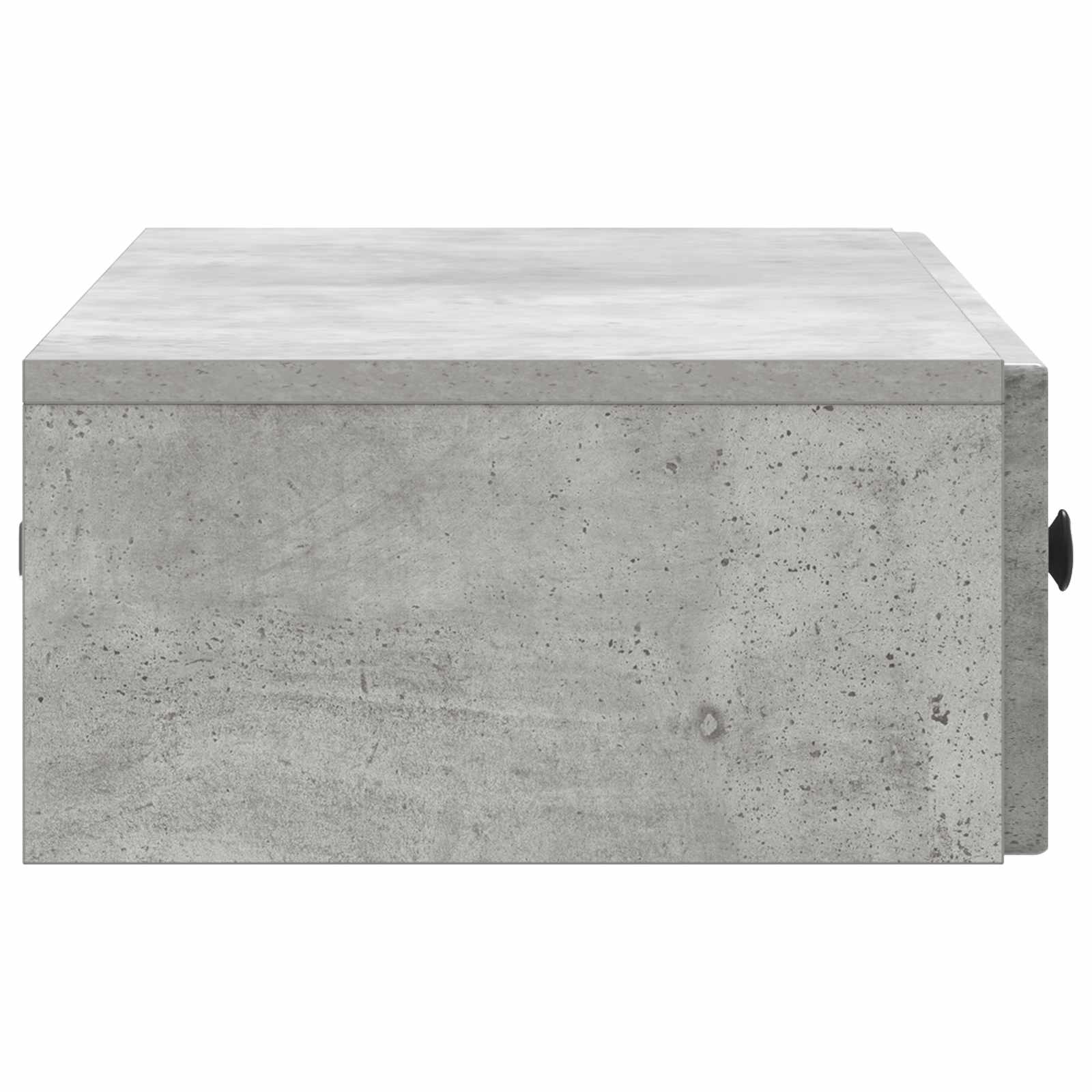 Stolna montirana na zid Betonska siva 87,5 x 34,5 x 17 cm