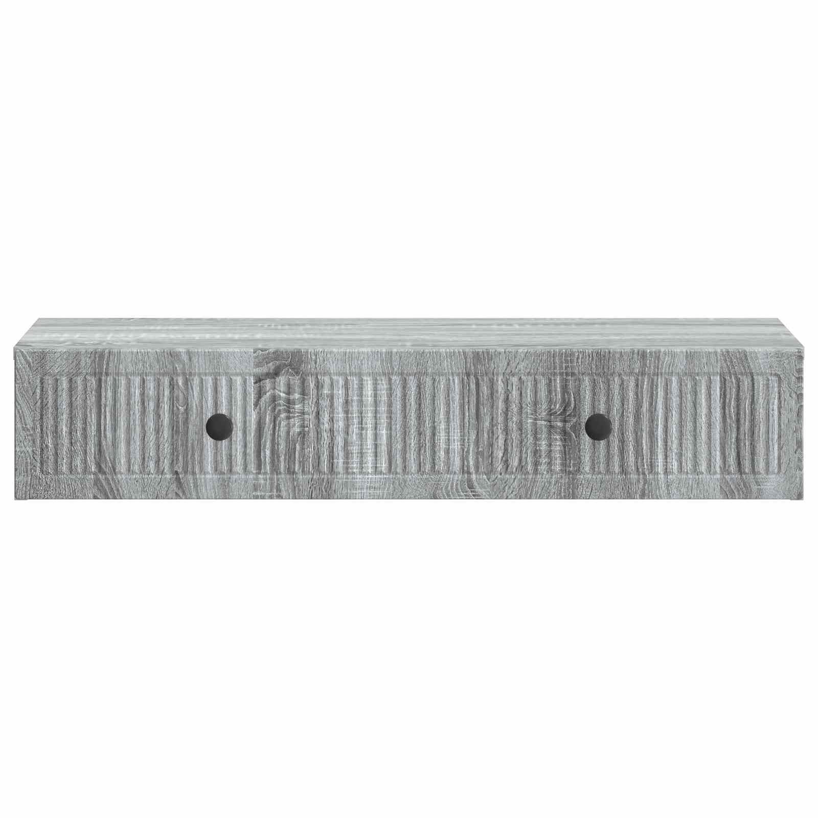 Stolna montirana na zid Siva sonoma 87,5 x 34,5 x 17 cm