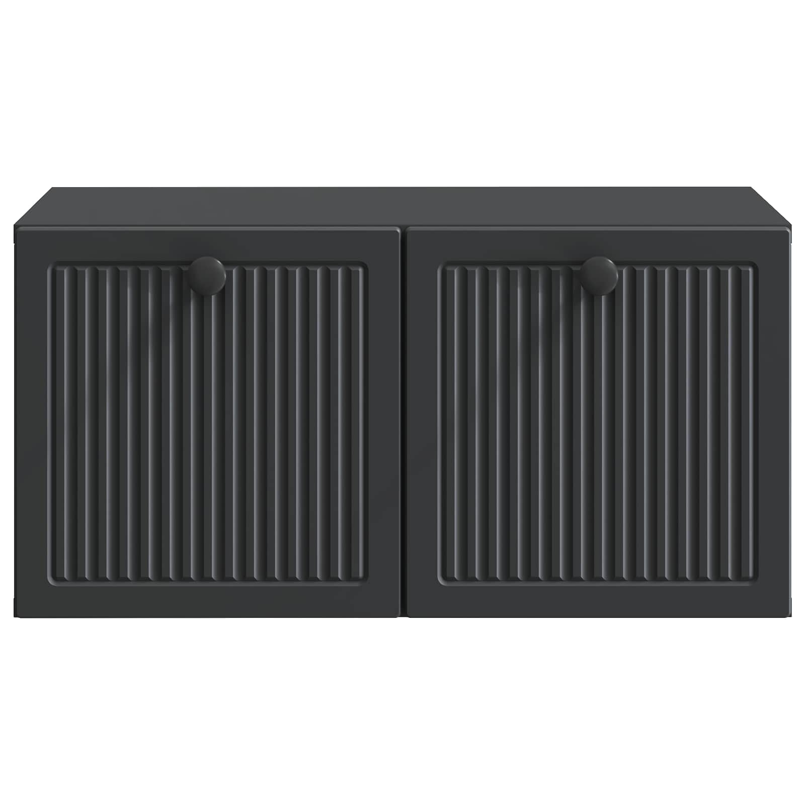 TV ormar za zid Zidne Crna 59,5 x 41 x 30 cm Konstruirano drvo