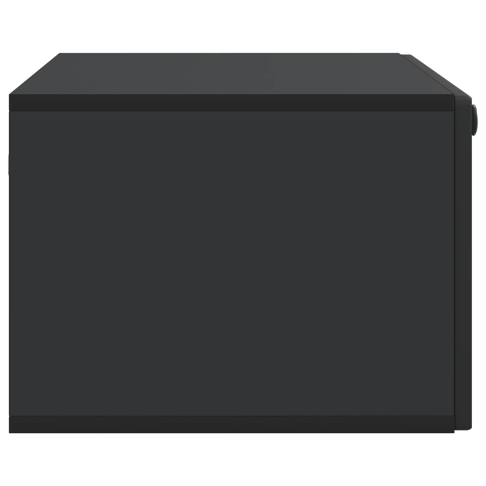 TV ormar za zid Zidne Crna 78,5 x 41 x 30 cm Konstruirano drvo
