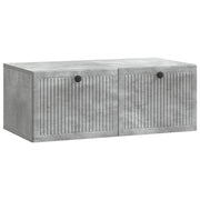 TV ormar za zid Zidne Betonska siva 78,5 x 41 x 30 cm
