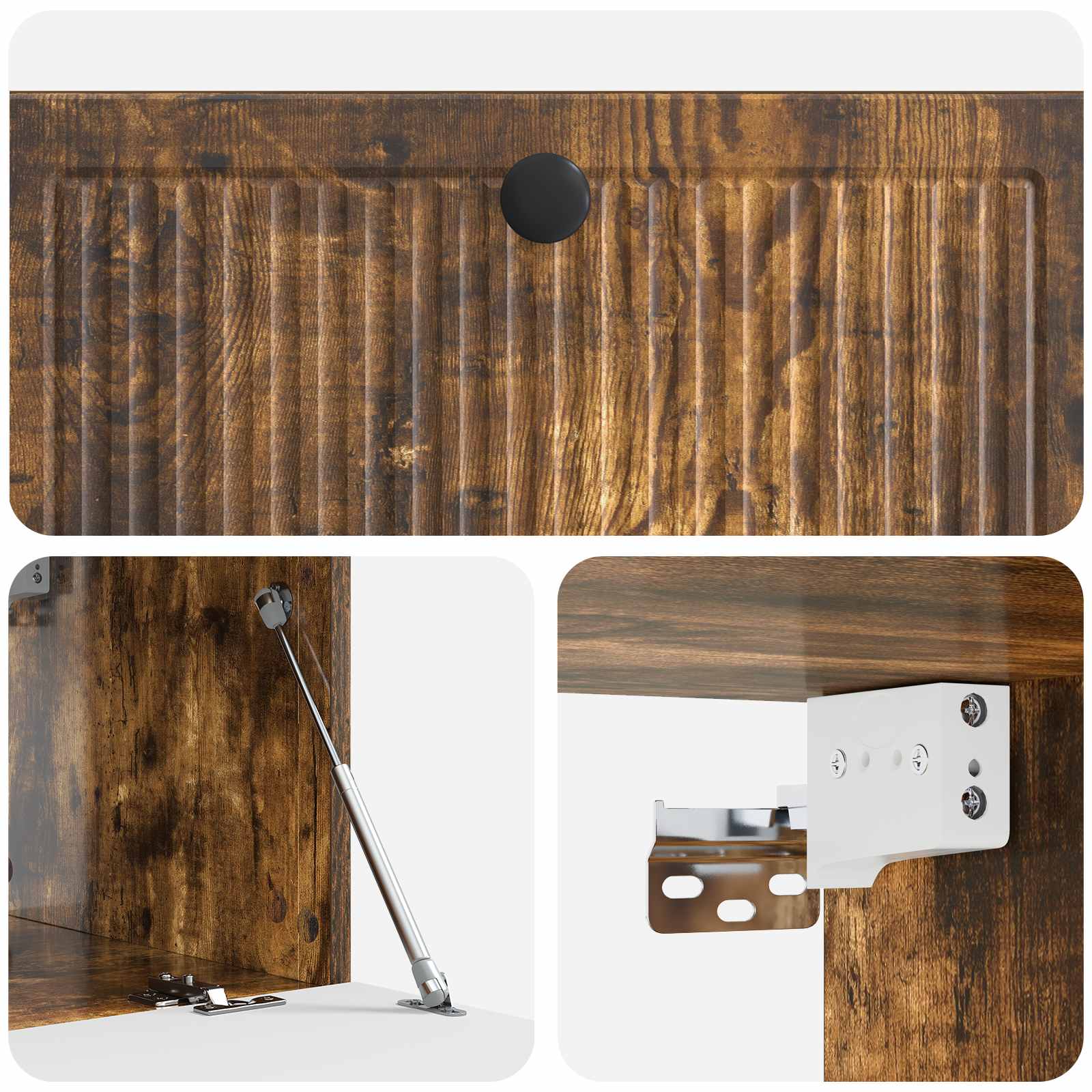 TV ormar za zid Zidne Dimljeni hrast 78,5 x 41 x 30 cm