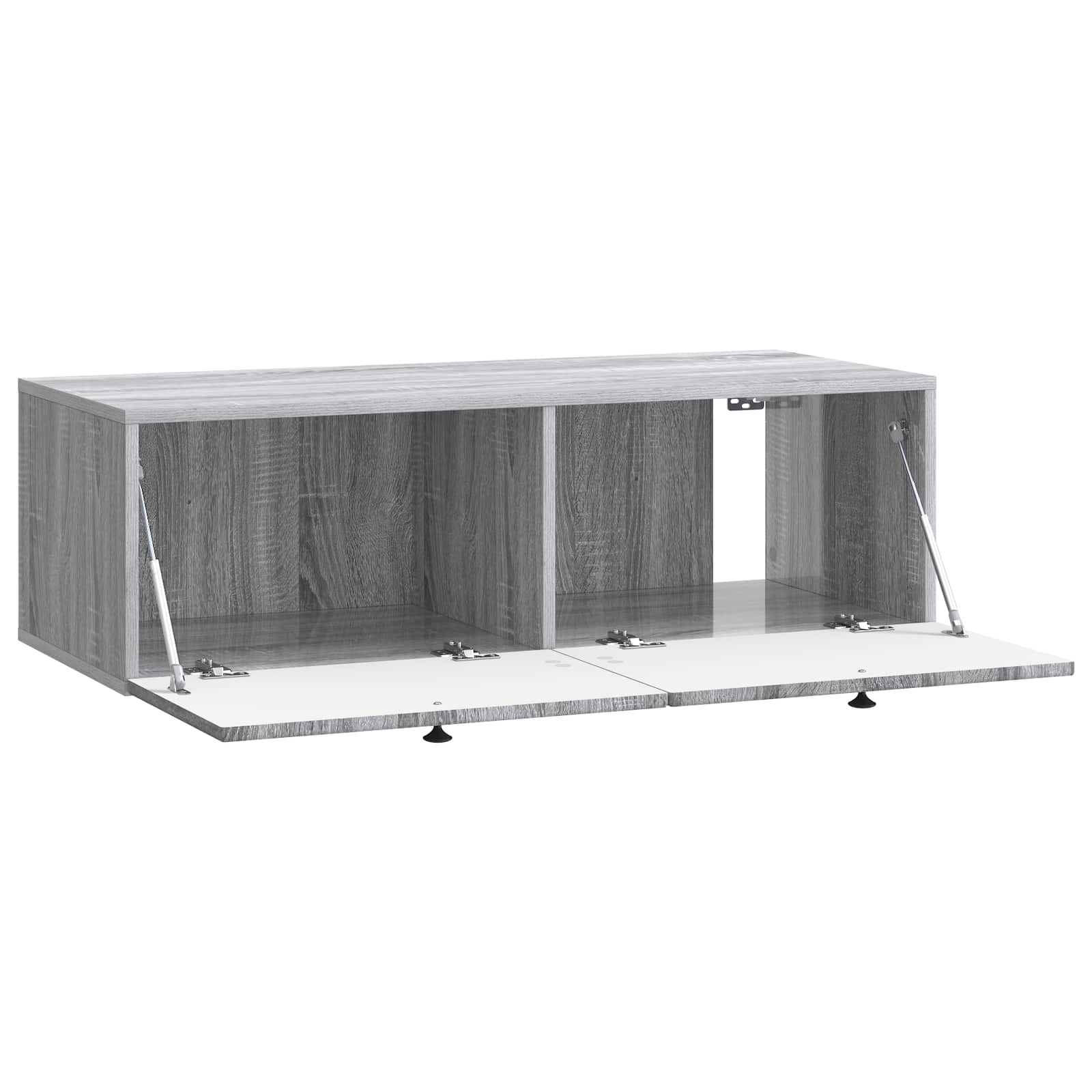 TV ormar za zid Siva sonoma 98 x 41 x 30 cm Konstruirano drvo