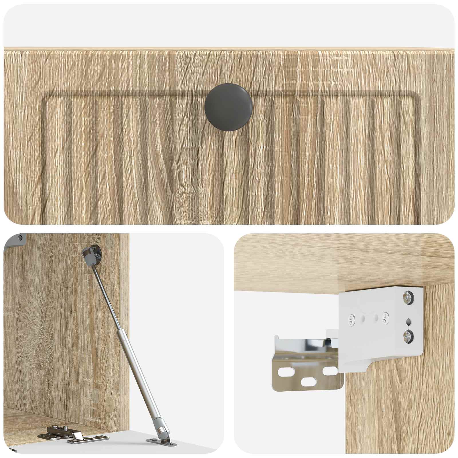 TV ormar za zid Zidne Hrast sonoma 59,5 x 31 x 30 cm