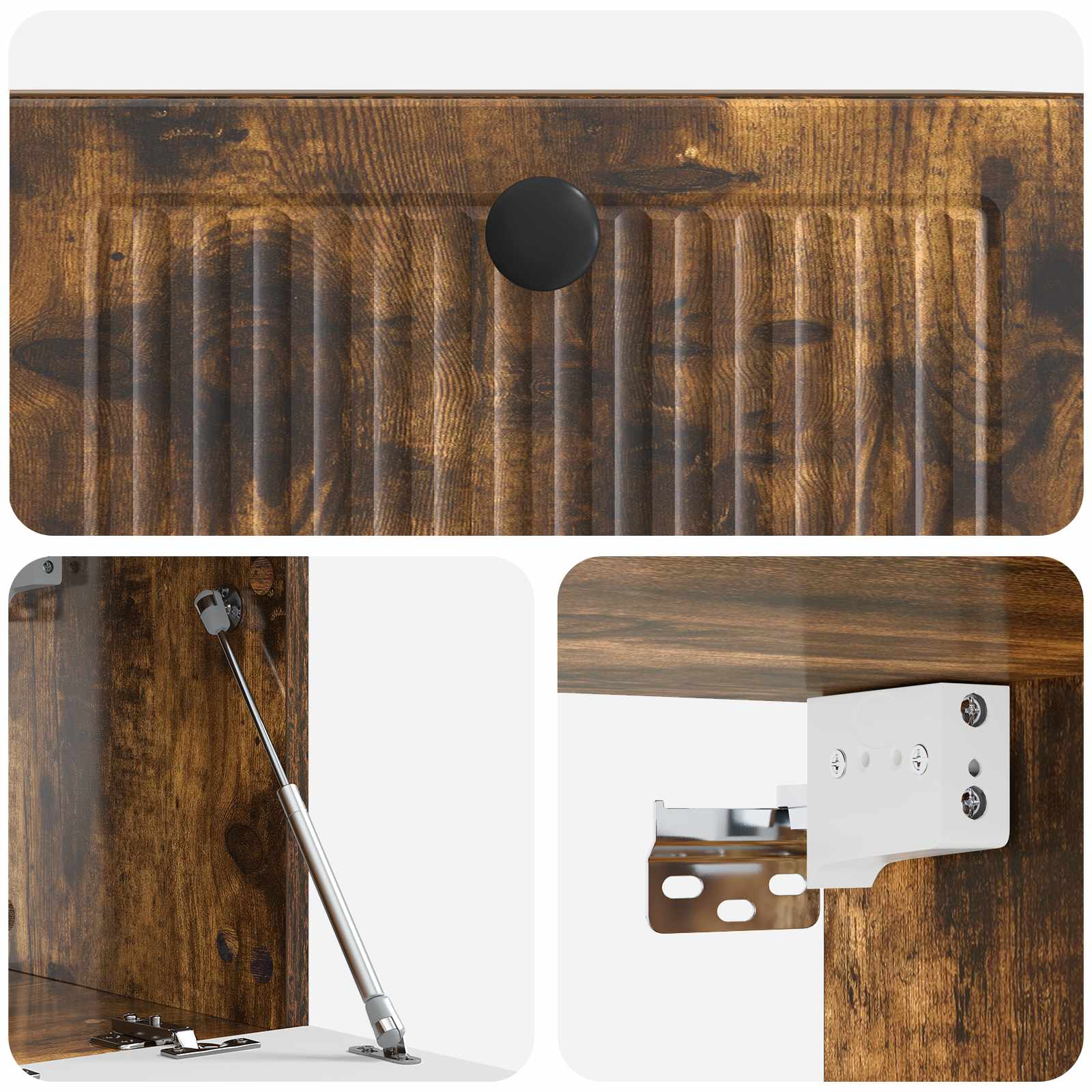 TV ormar za zid Zidne Dimljeni hrast 59,5 x 31 x 30 cm