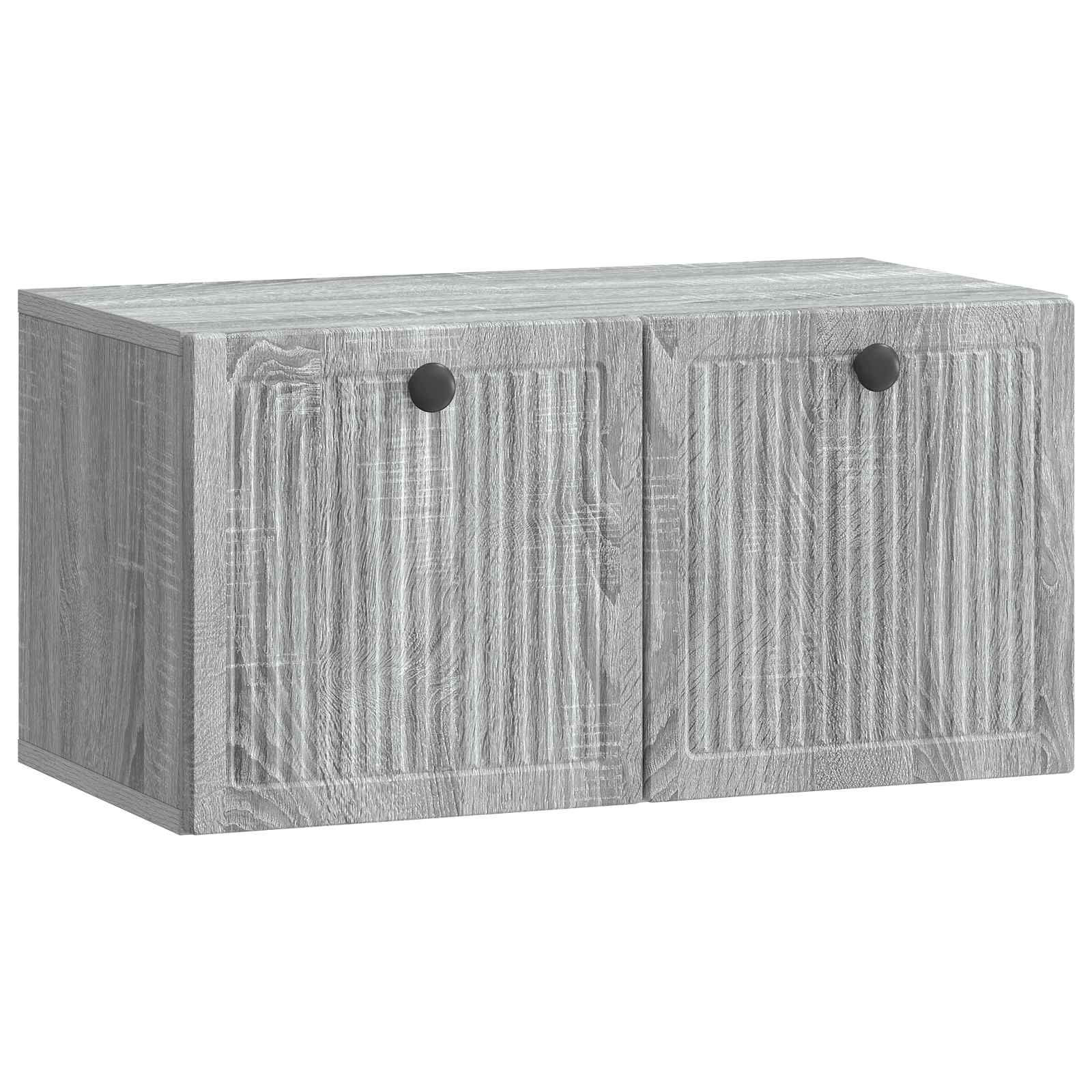 TV ormar za zid Siva sonoma 59,5 x 31 x 30 cm Konstruirano drvo