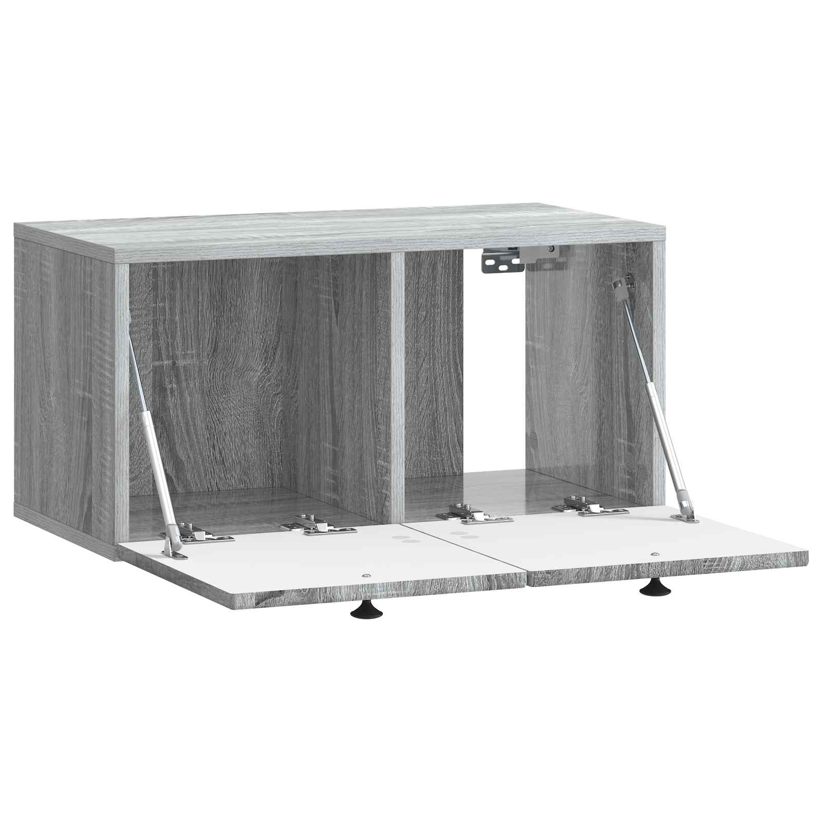TV ormar za zid Siva sonoma 59,5 x 31 x 30 cm Konstruirano drvo