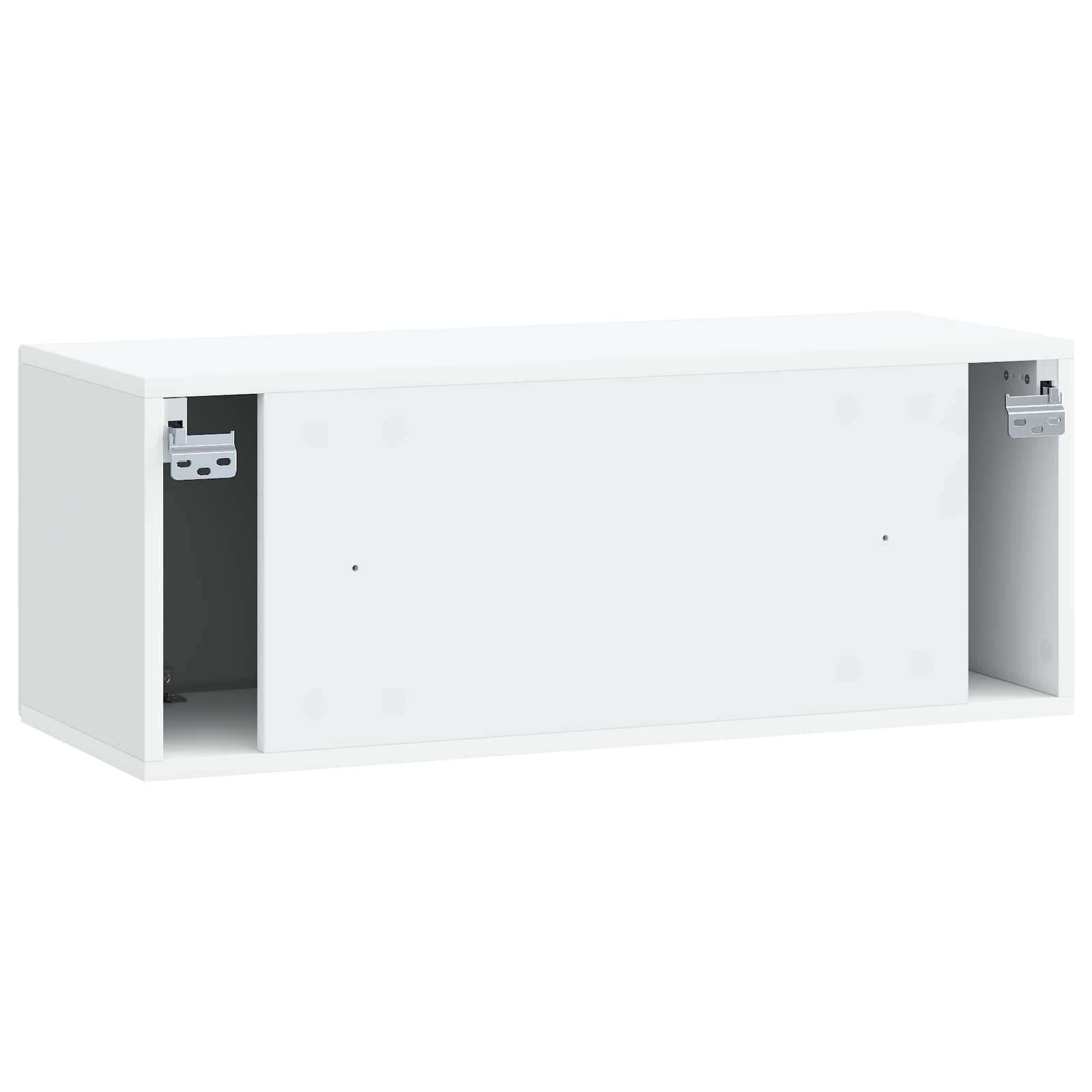 TV ormar za zid Bijela 78,5 x 31 x 30 cm Konstruirano drvo