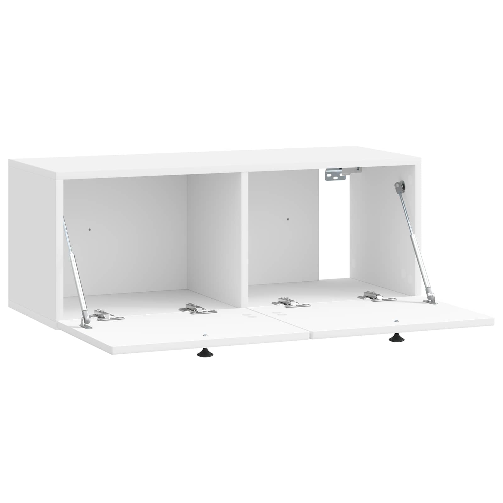 TV ormar za zid Zidne Bijela visokog sjaja 78,5 x 31 x 30 cm