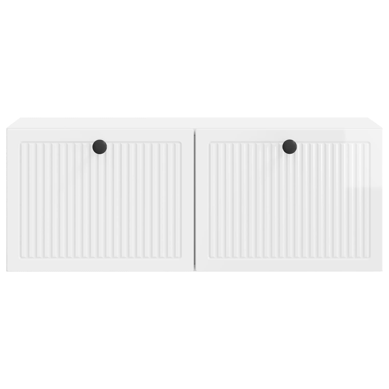 TV ormar za zid Zidne Bijela visokog sjaja 78,5 x 31 x 30 cm