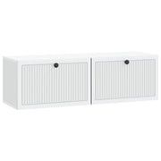 TV ormar za zid Zidne Bijela 98 x 31 x 30 cm Konstruirano drvo