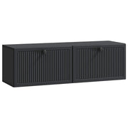 TV ormar za zid Zidne Crna 98 x 31 x 30 cm Konstruirano drvo