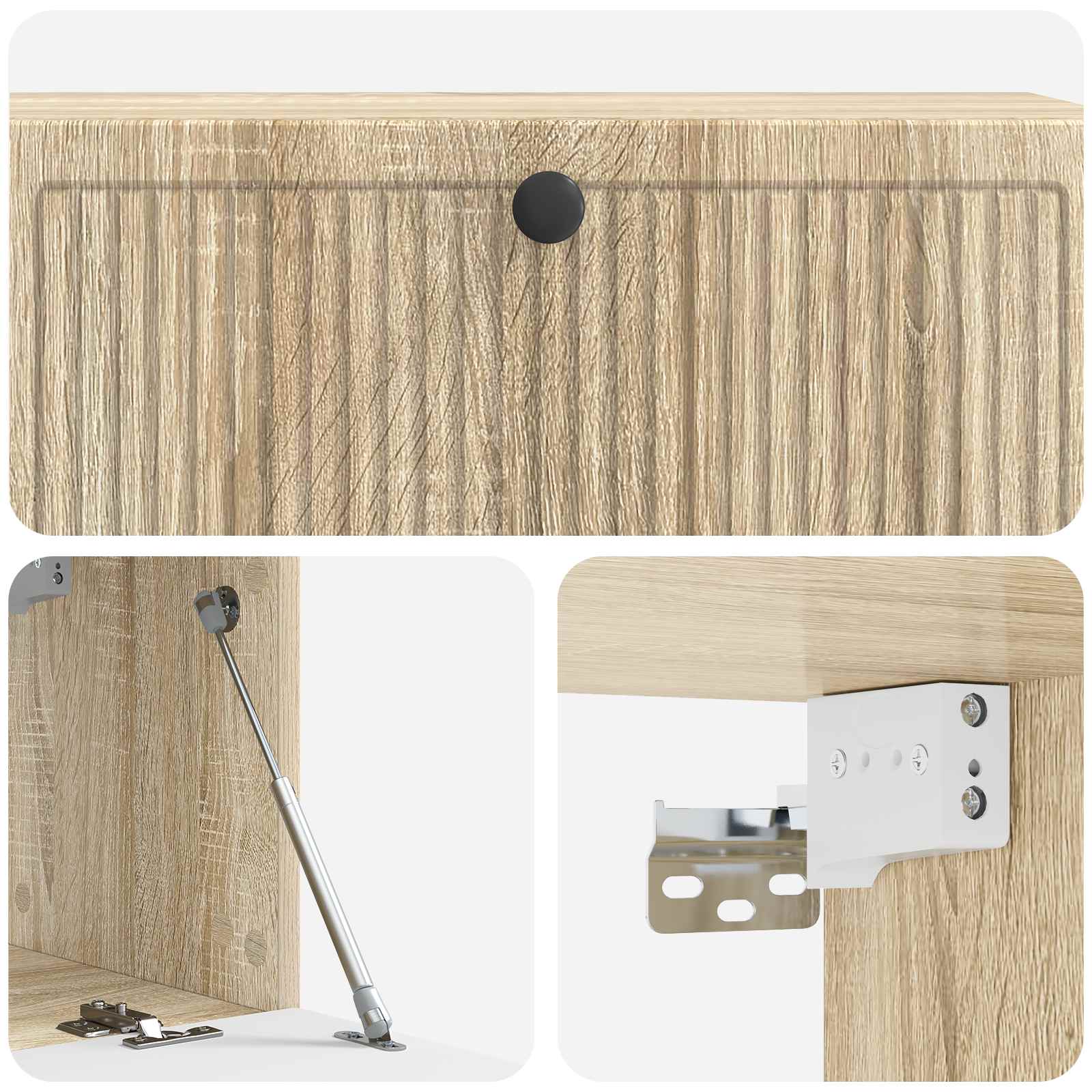 TV ormar za zid Hrast sonoma 98 x 31 x 30 cm Konstruirano drvo